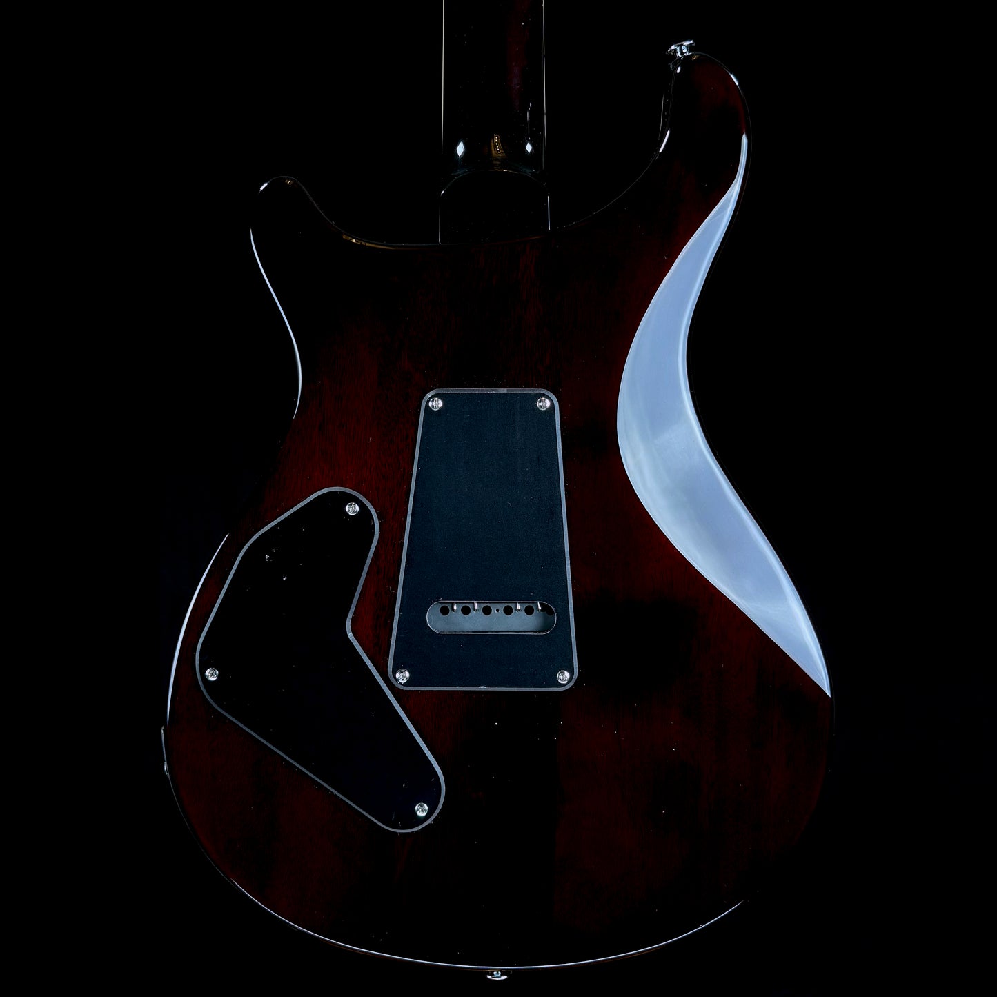 PRS SE Custom 24 Semi-Hollow Piezo | Orange Tiger Smokeburst