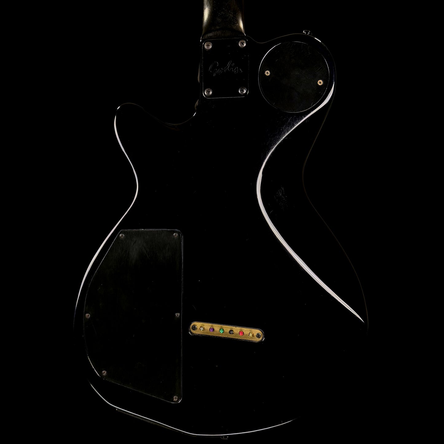 Godin LGX LR Baggs Piezo | Trans Blue Quilt