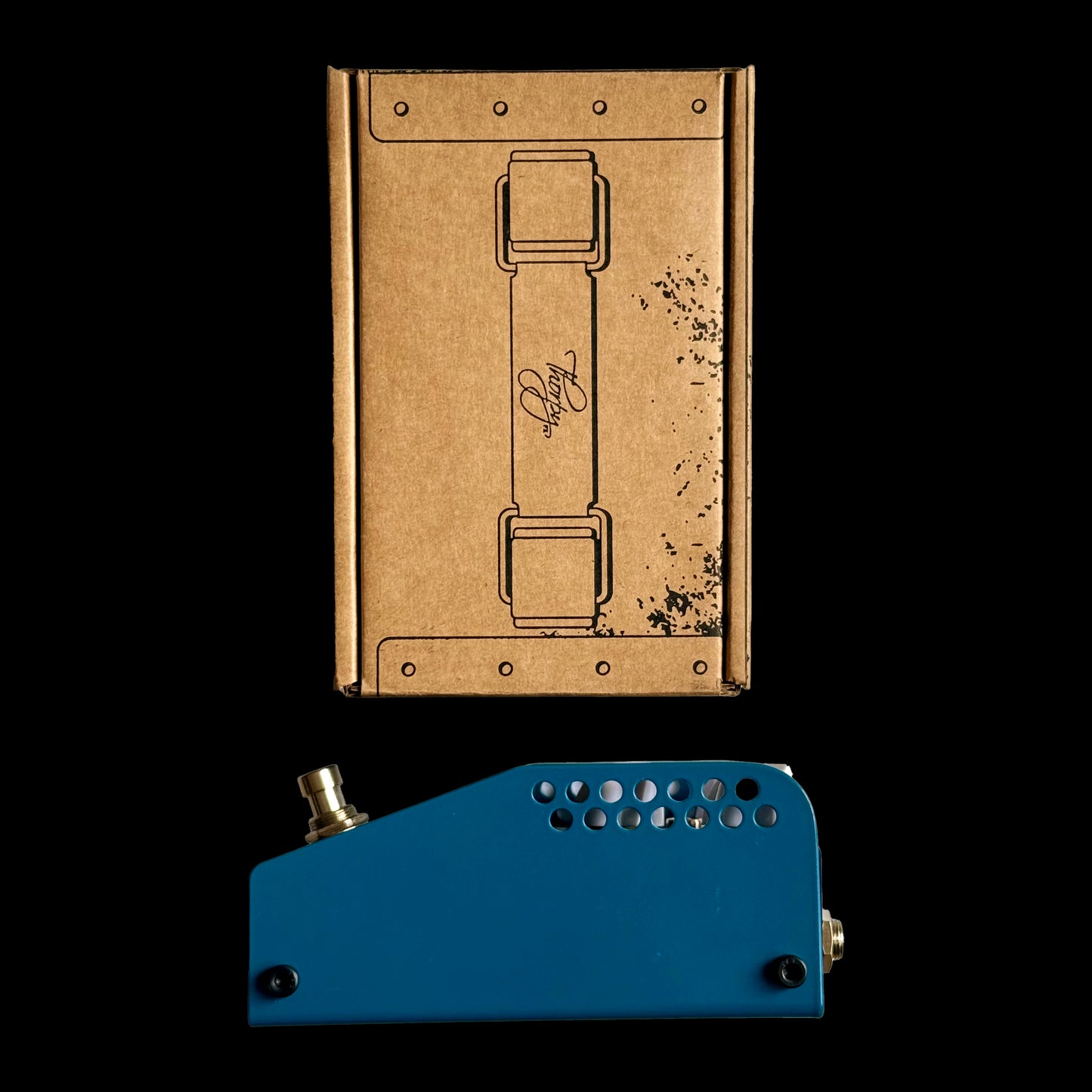 ThorpyFX Tacit Blue Germanium Fuzz Pedal