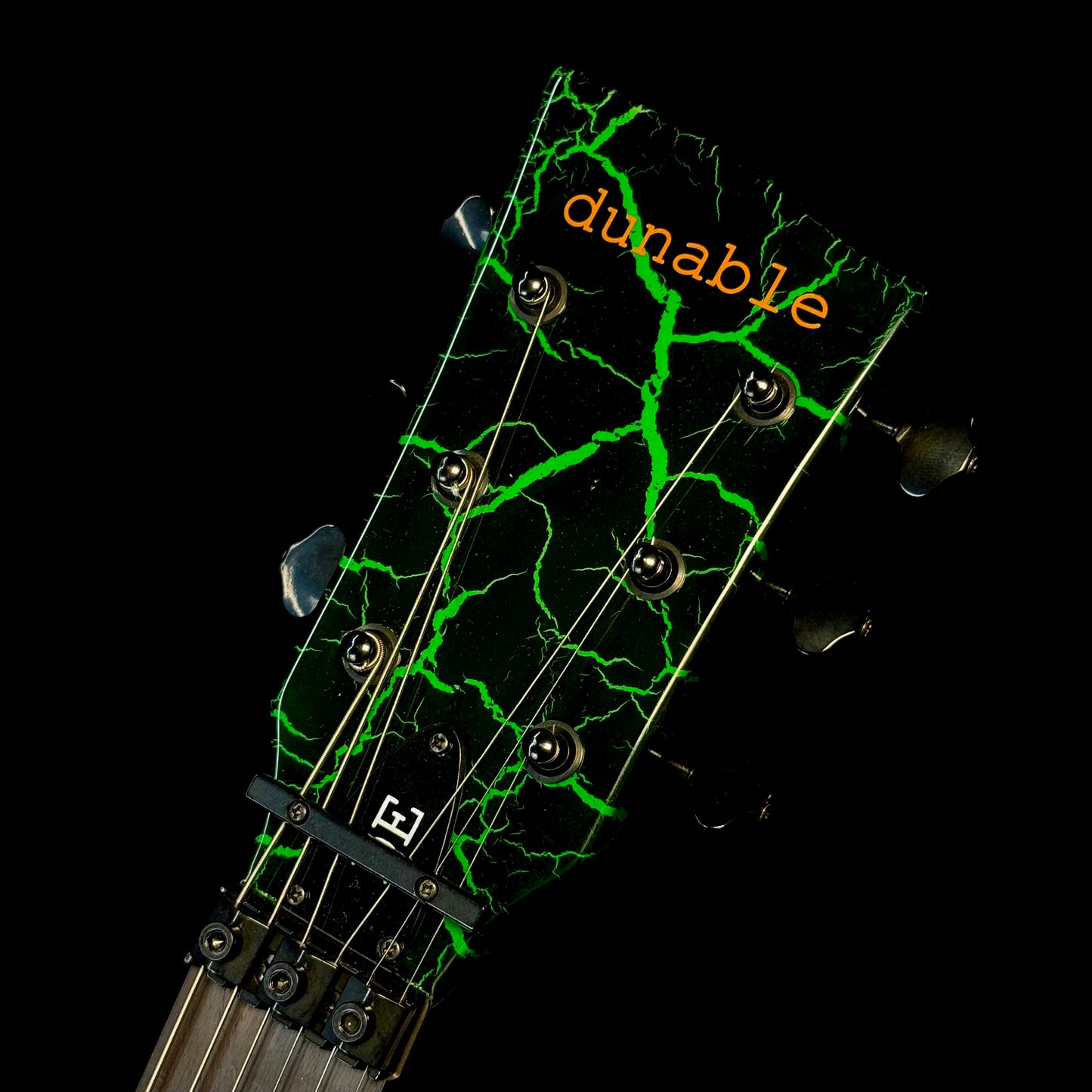Dunable Asteroid DE | Black/Green Crackle