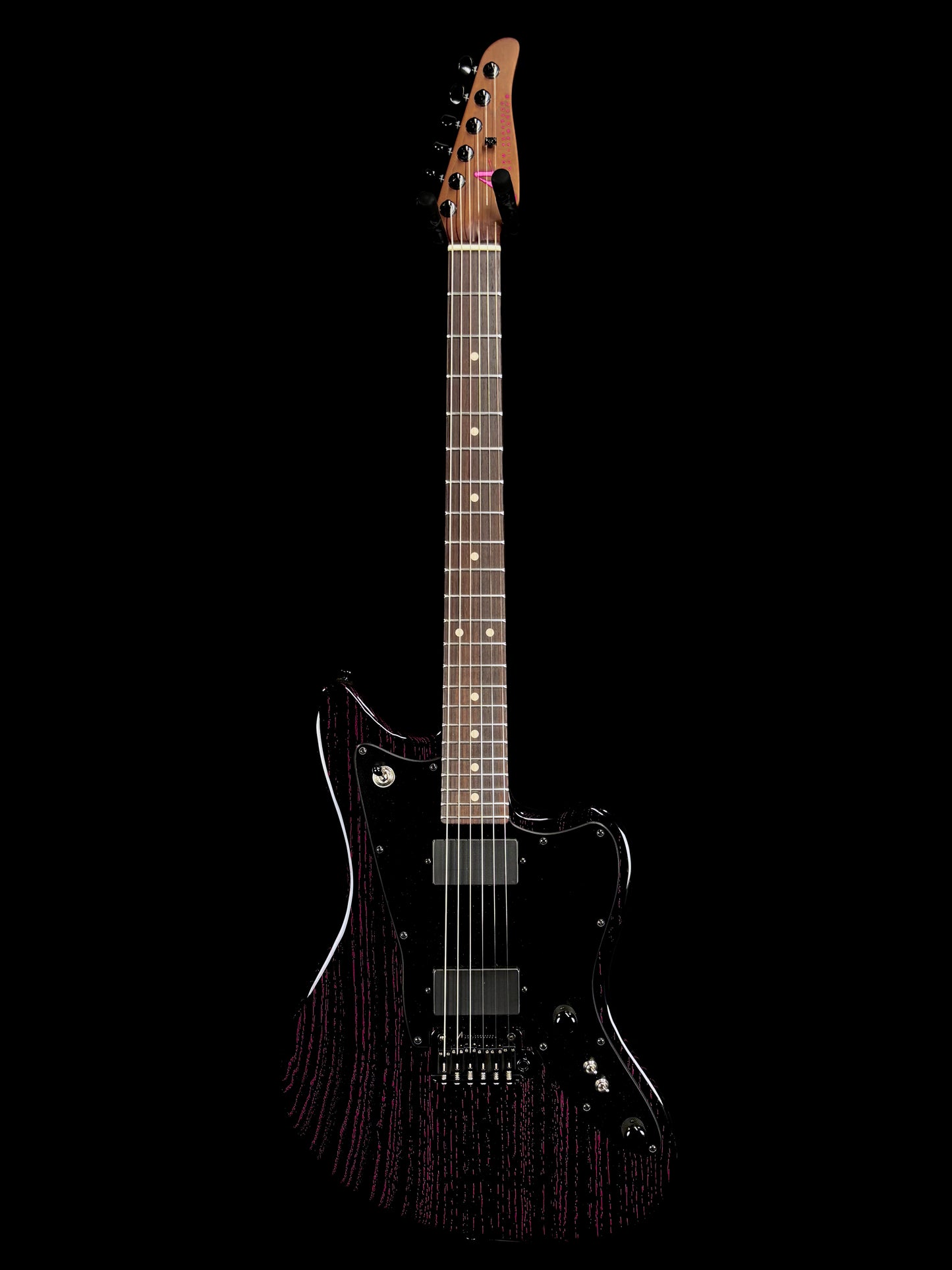 Tom Anderson Raven Classic | Black with Magenta Dog Hair