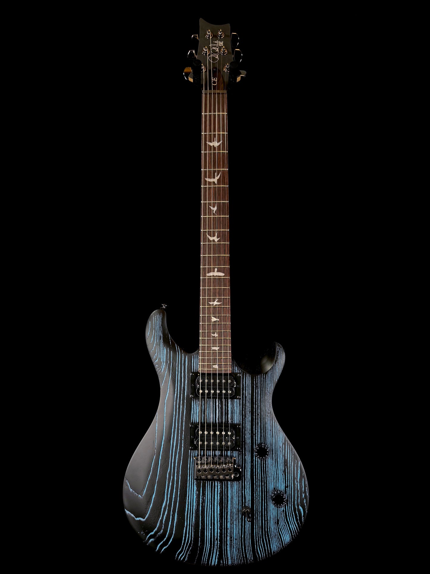 PRS SE Swamp Ash CE 24 "Sandblasted" Limited Edition | Sandblasted Blue