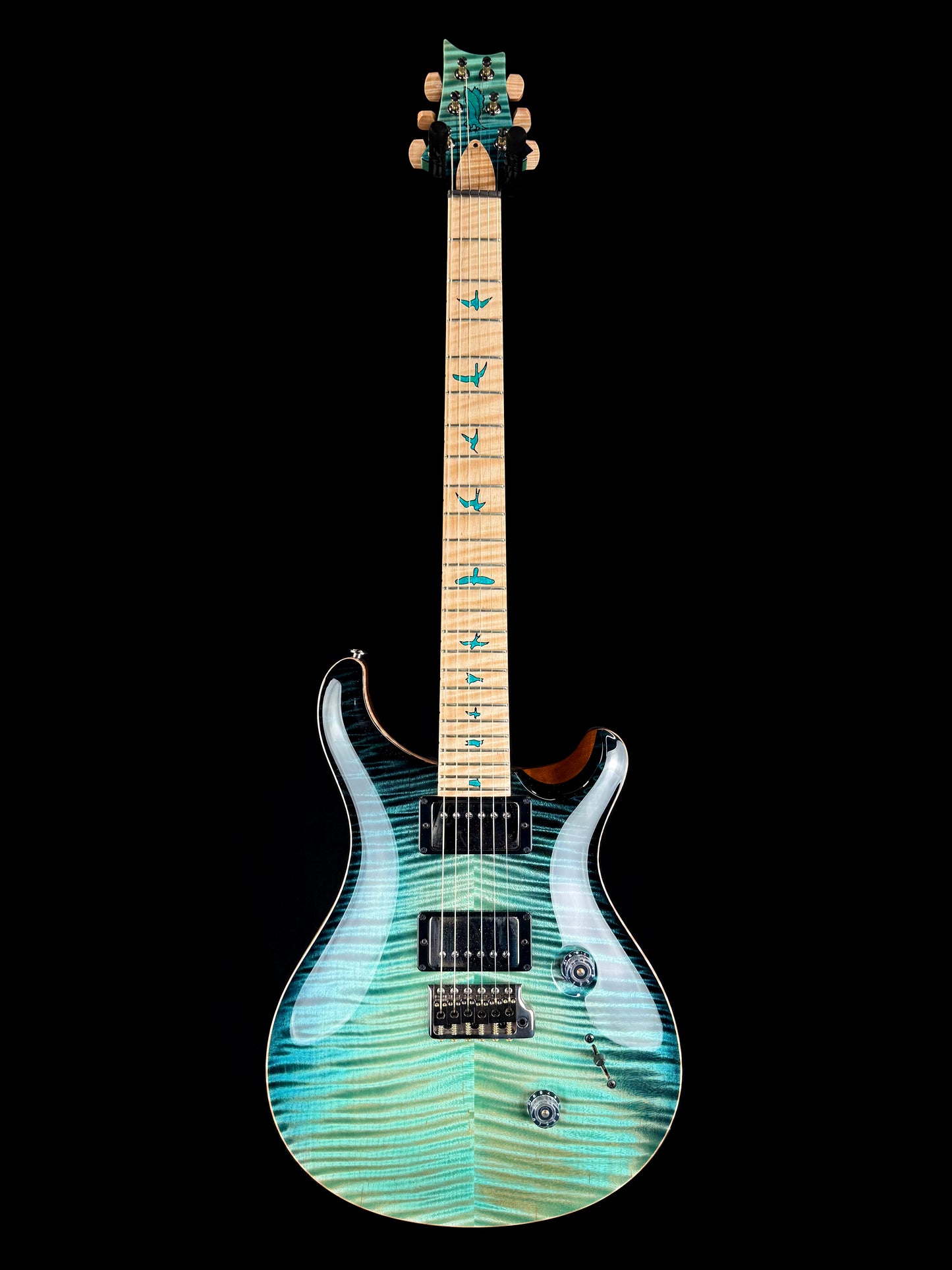 PRS Private Stock Custom 24 | Sub Zero Dragon's Breath Smoked Burst (Pre-Owned)