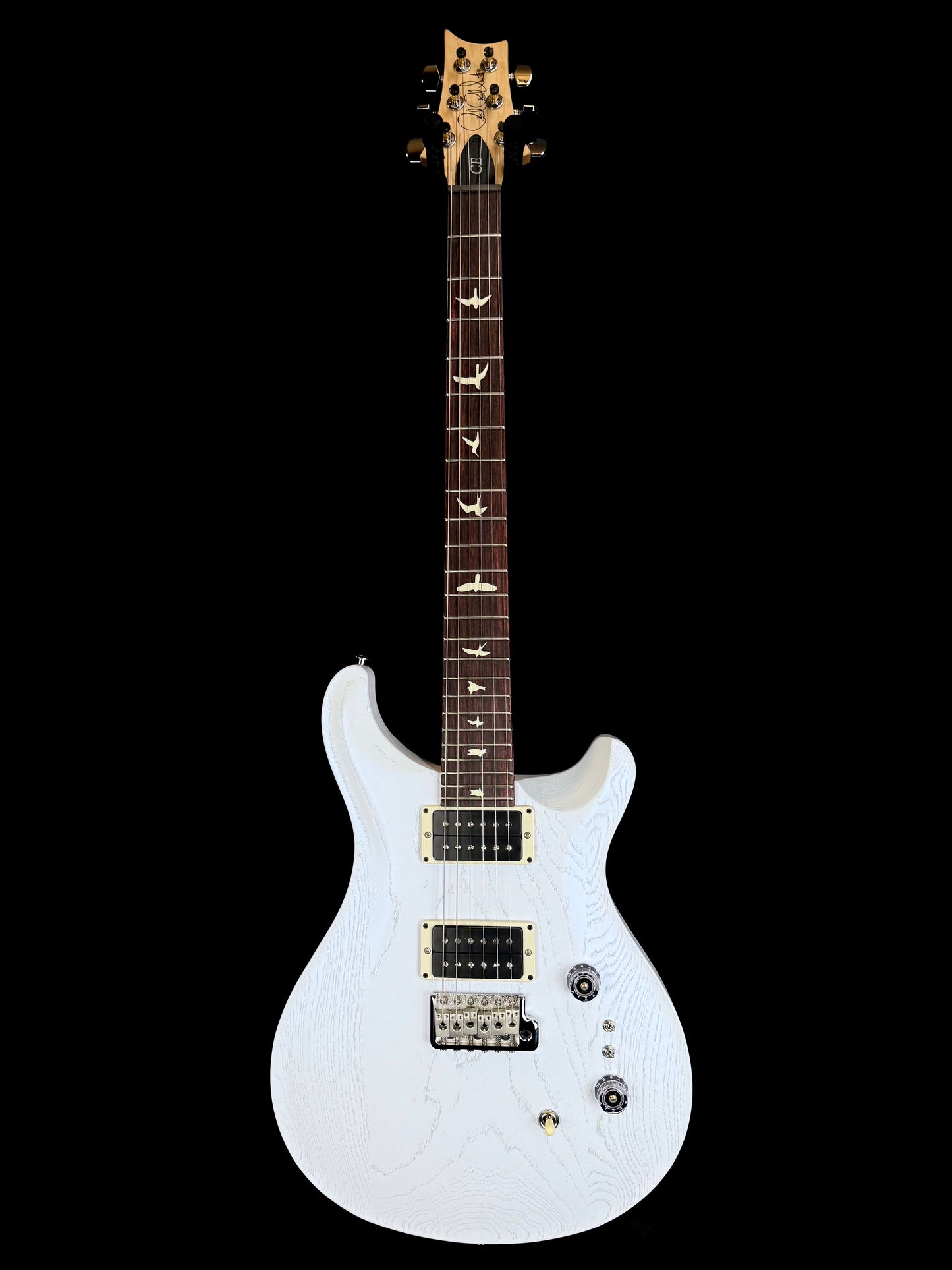 PRS CE 24-08 Swamp Ash Limited Edition | Pearl White