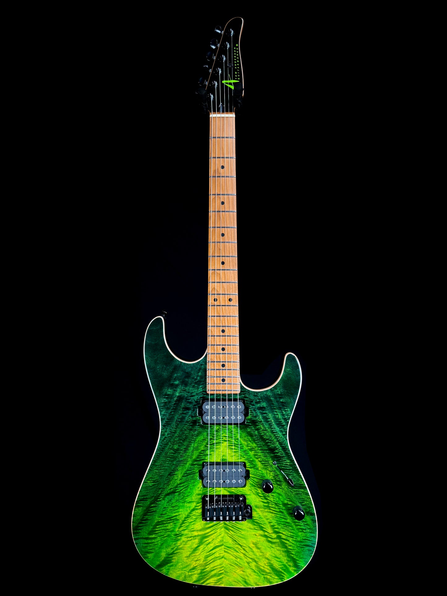 Tom Anderson Drop Top | Gamma Green WakeSurf with Binding (Special Selection Top)