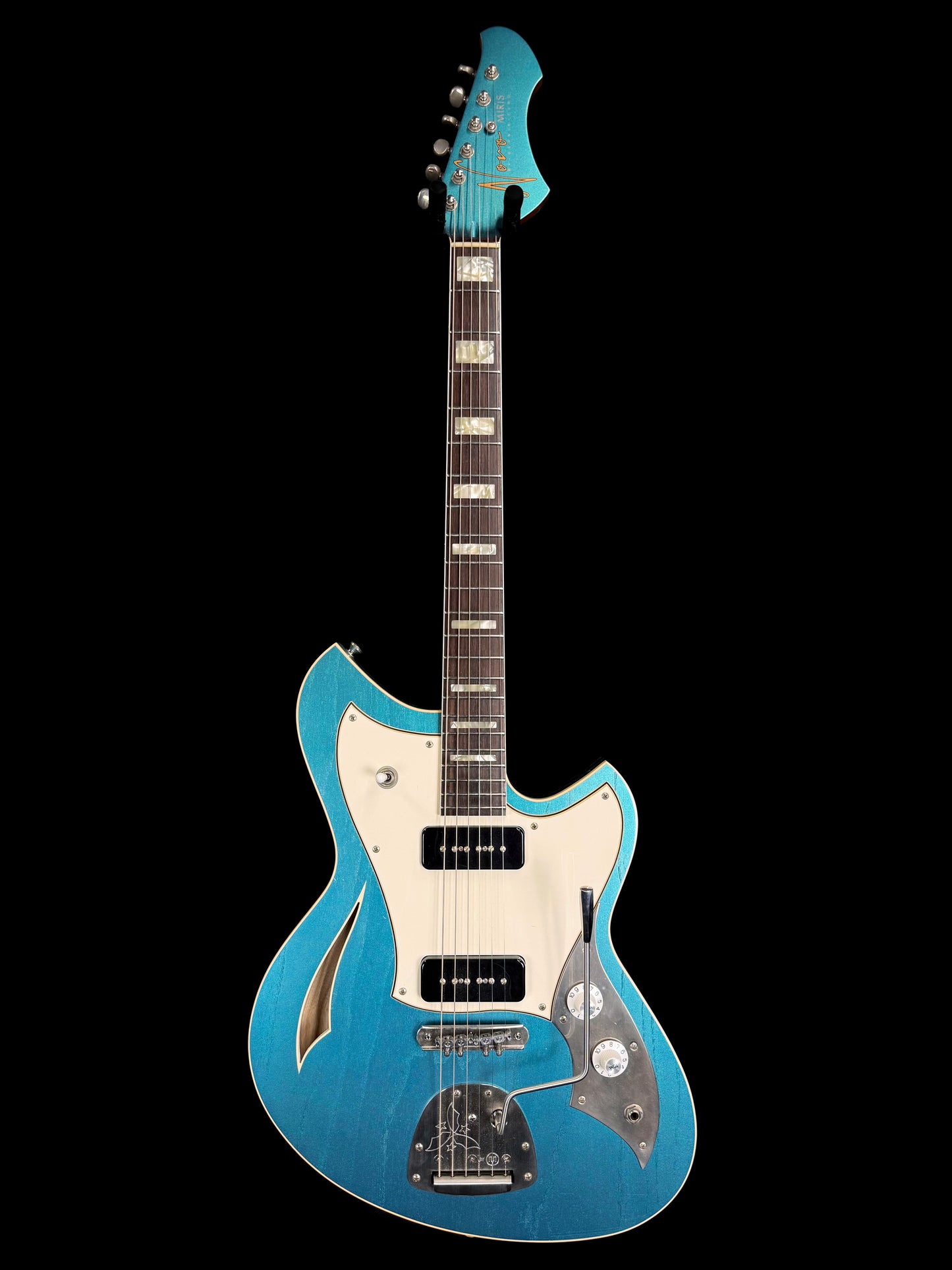 Novo Guitars Miris J Custom | Lake Placid Blue