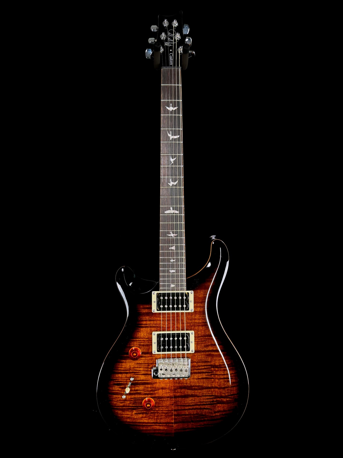 PRS SE Custom 24 "Lefty" | Black Gold Burst