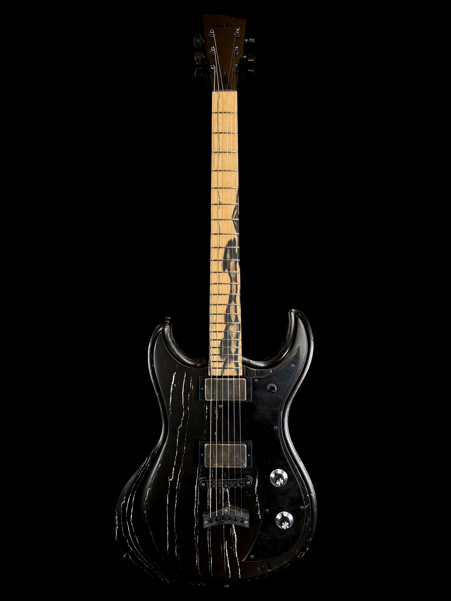 Dunable Gnarwhal USA Custom Shop | Black with Cream Pore Fill