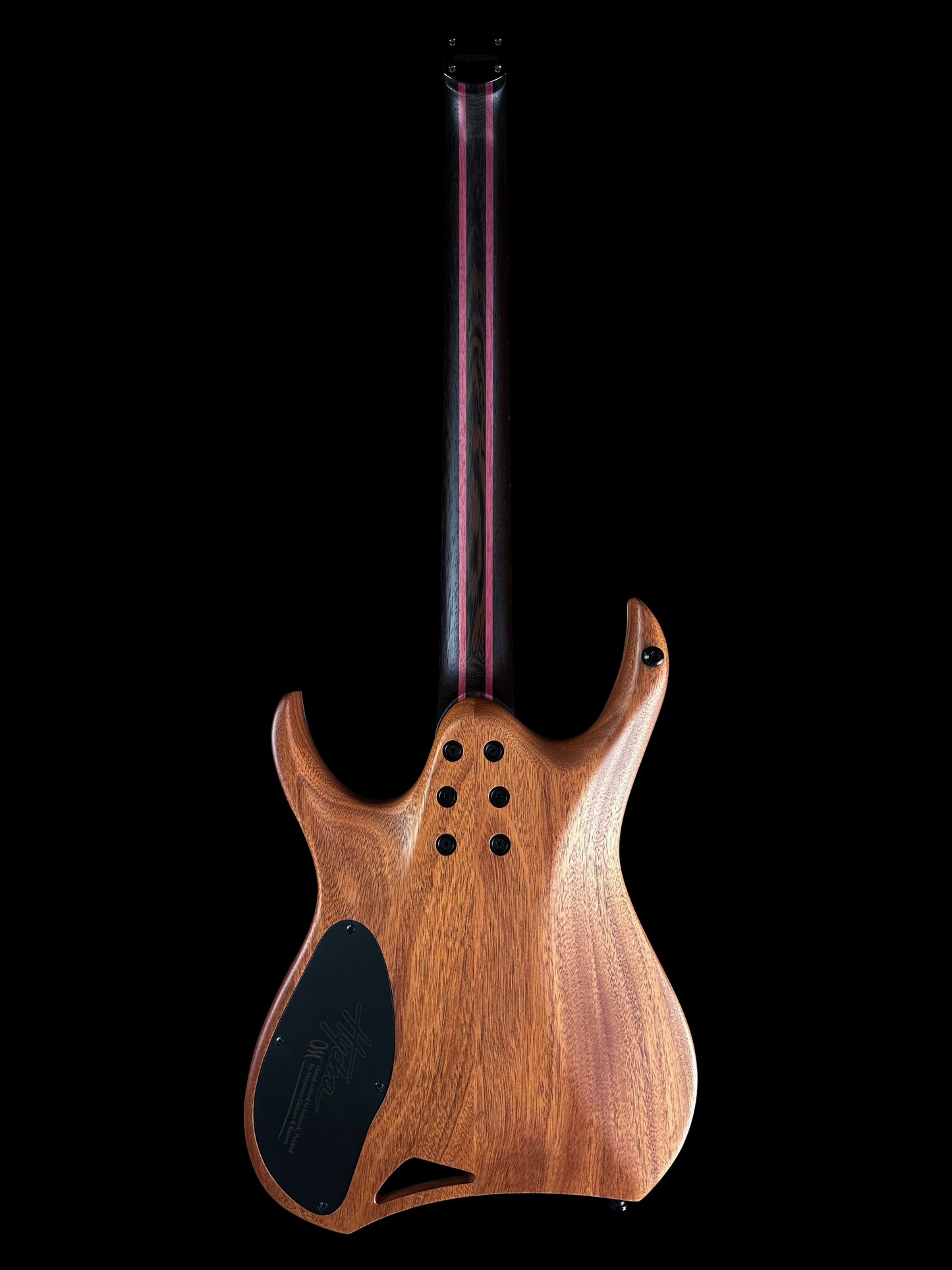 Mayones Hydra Elite 6 | Trans Natural Fade Purple Burst Out Satin