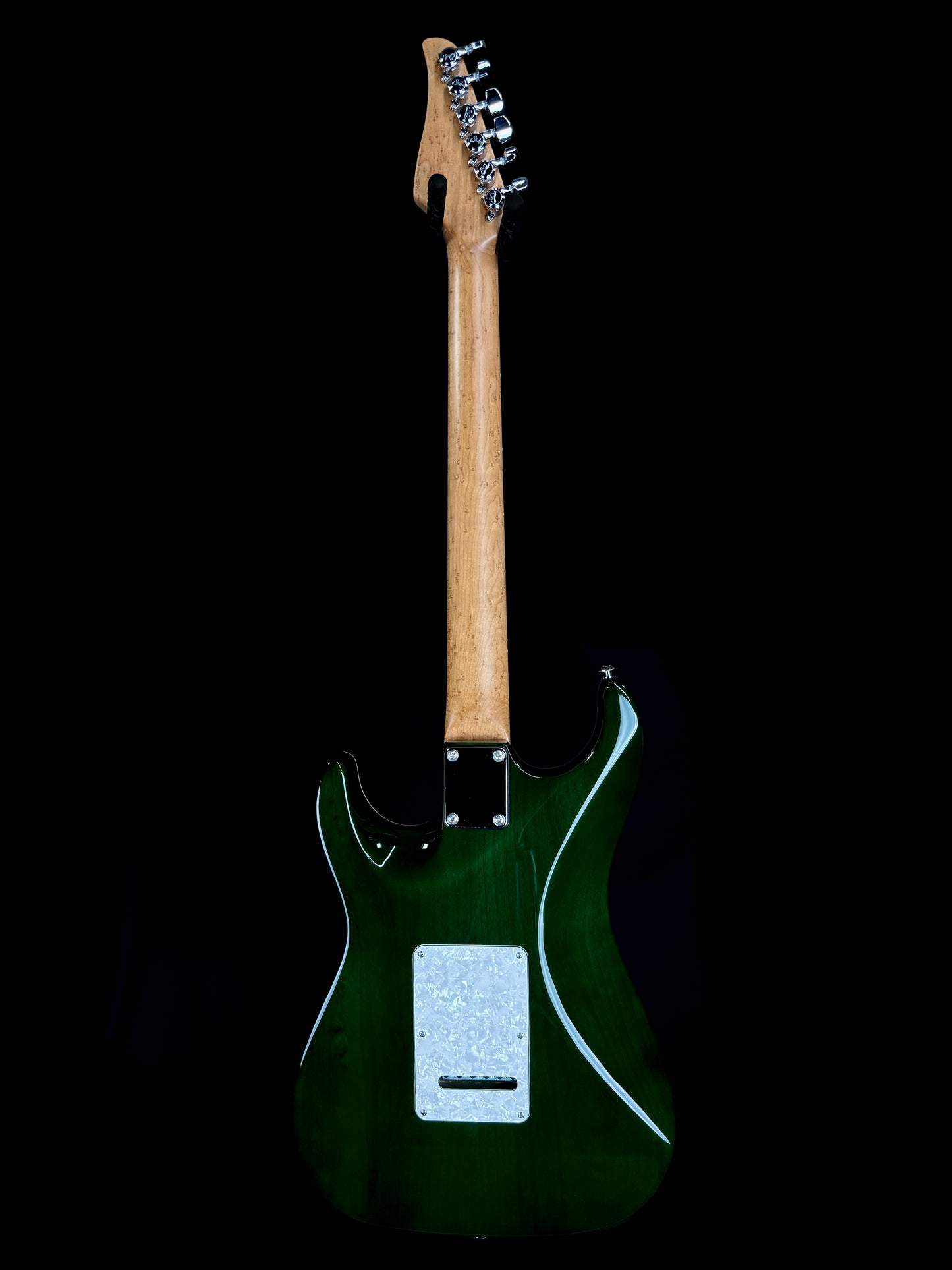 Suhr Standard Custom HSS | Faded Trans Green Burst