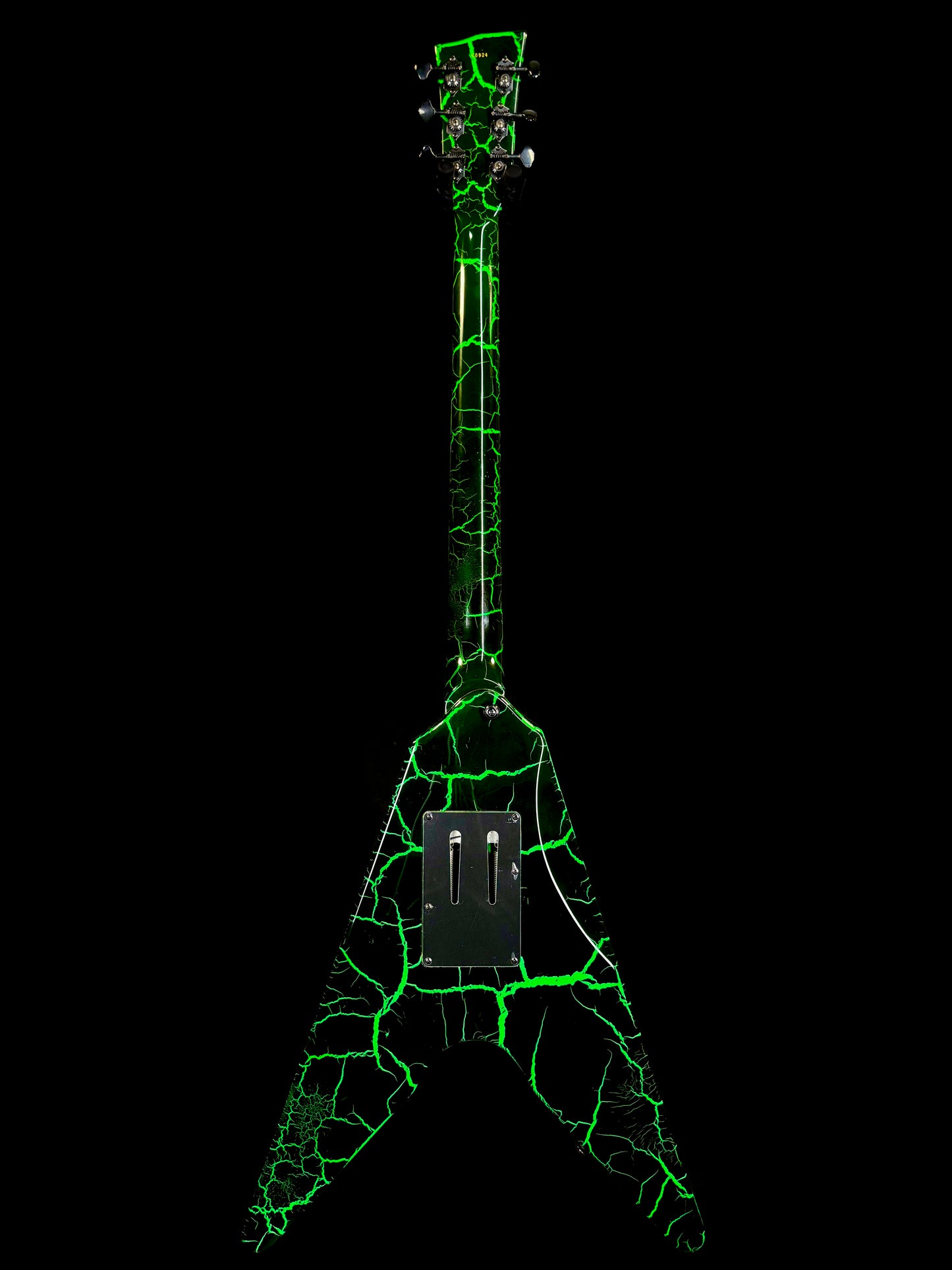 Dunable Asteroid DE | Black/Green Crackle