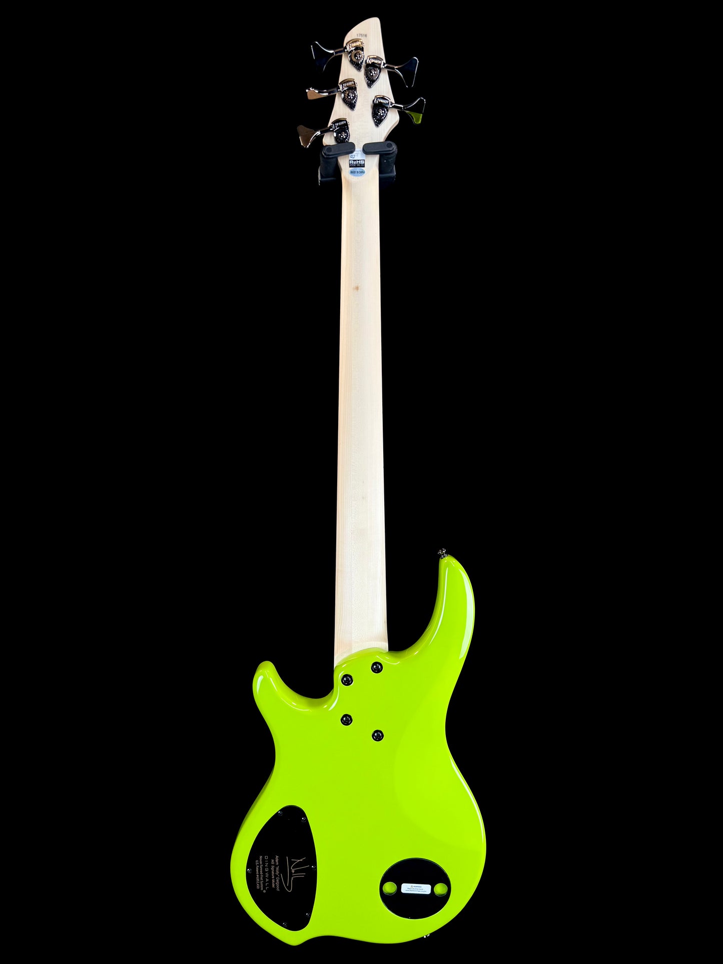 Dingwall Guitars Adam "Nolly" Getgood NG Signature 5 String | Gloss Ferrari Green