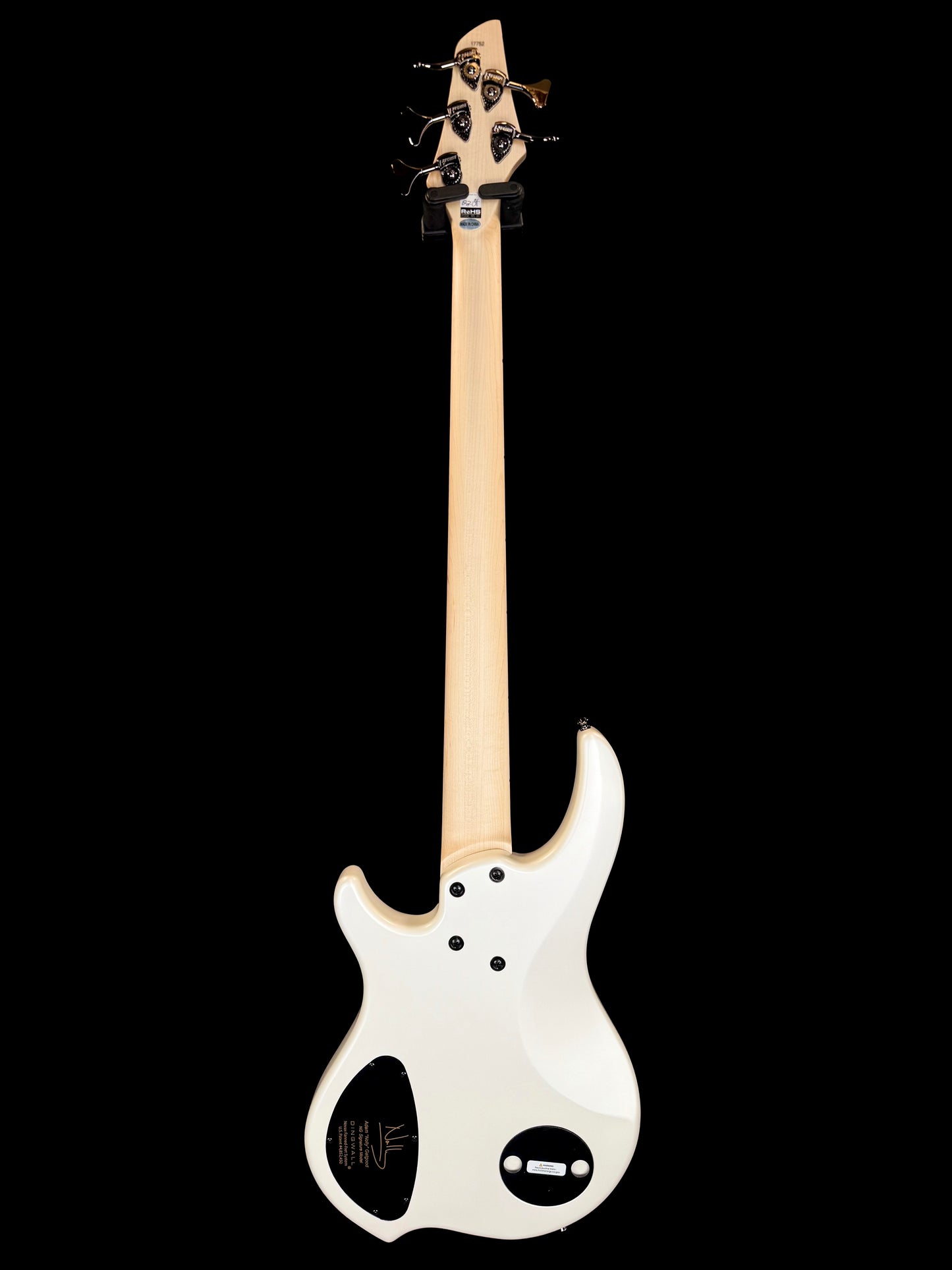 Dingwall Guitars Adam "Nolly" Getgood NG Signature 5 String | Matte Ducati Pearl White