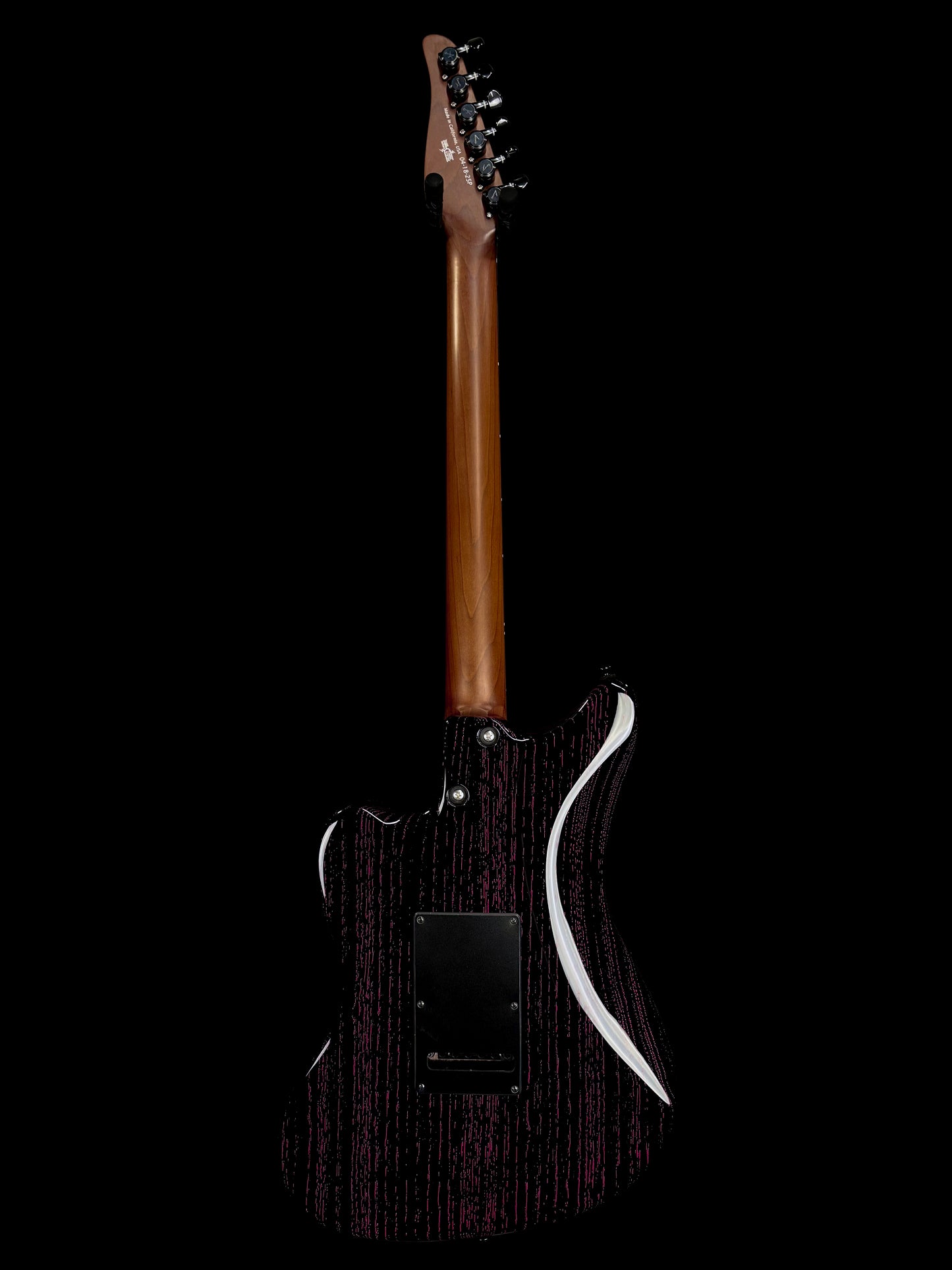 Tom Anderson Raven Classic | Black with Magenta Dog Hair