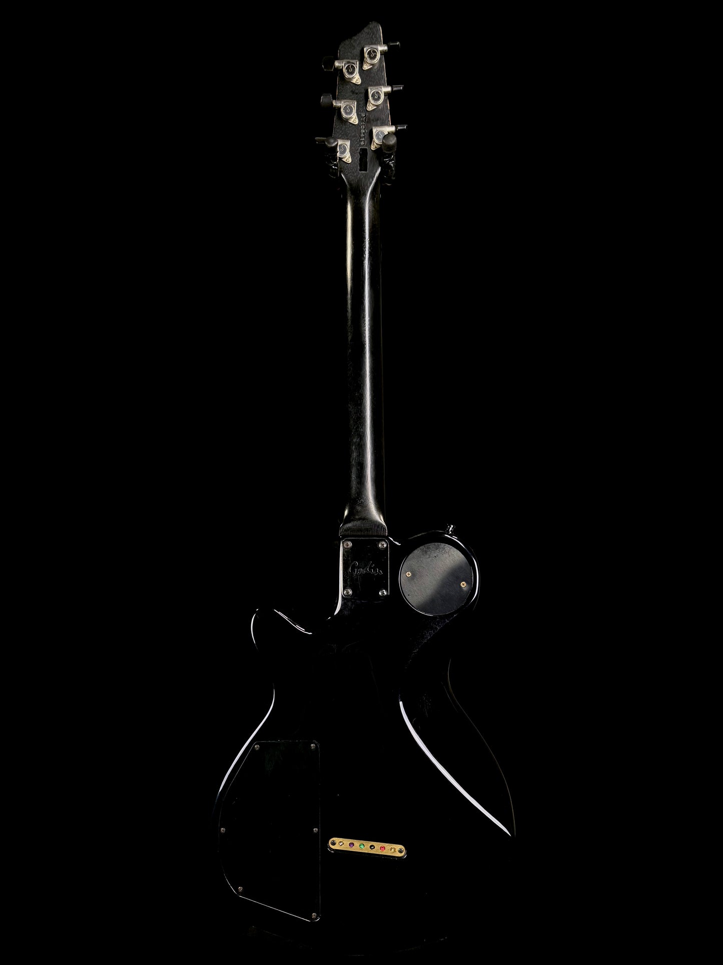 Godin LGX LR Baggs Piezo | Trans Blue Quilt