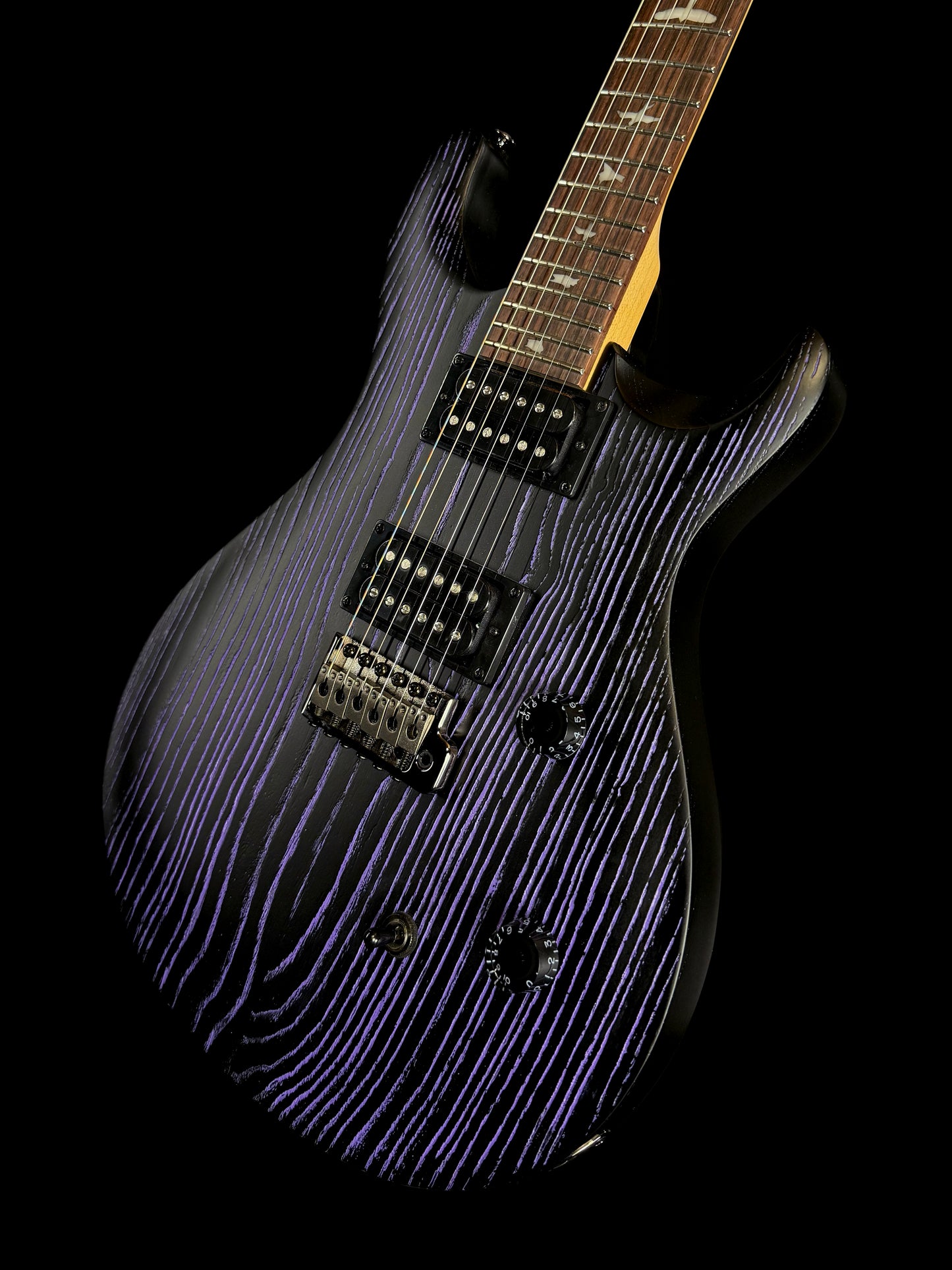 PRS SE Swamp Ash CE 24 "Sandblasted" Limited Edition | Sandblasted Purple