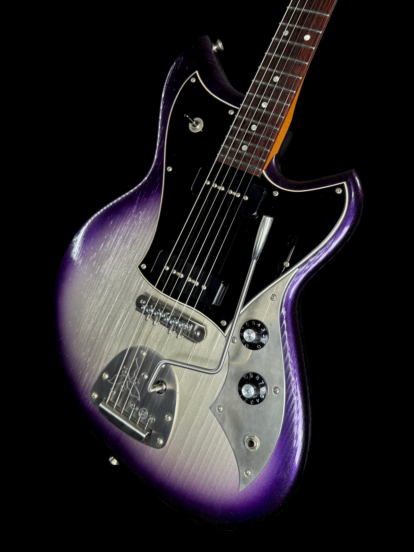 Novo Guitars Serus J Custom | Purple Stranger Burst