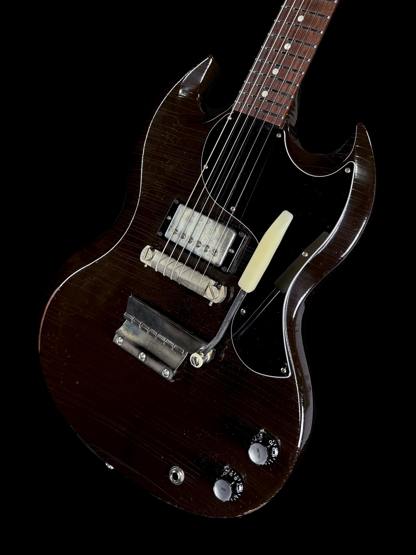 Gibson SG Junior Custom Murphy Lab | Oxblood
