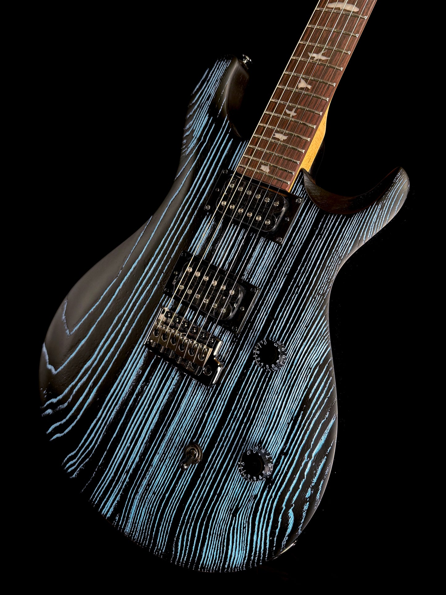 PRS SE Swamp Ash CE 24 "Sandblasted" Limited Edition | Sandblasted Blue