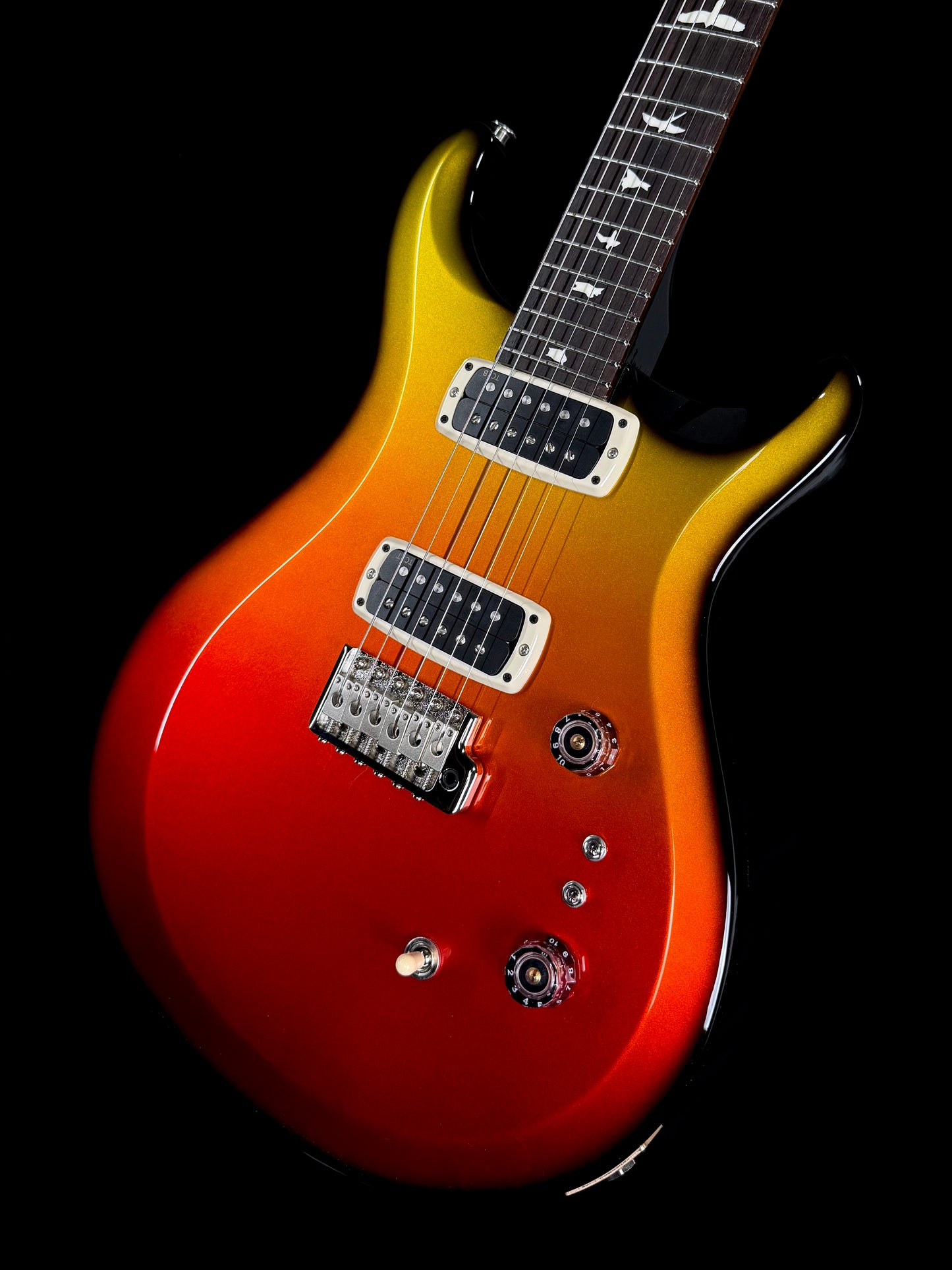 PRS S2 Custom 24-08 Sprayer's Choice | Orange/Yellow Fade Burst