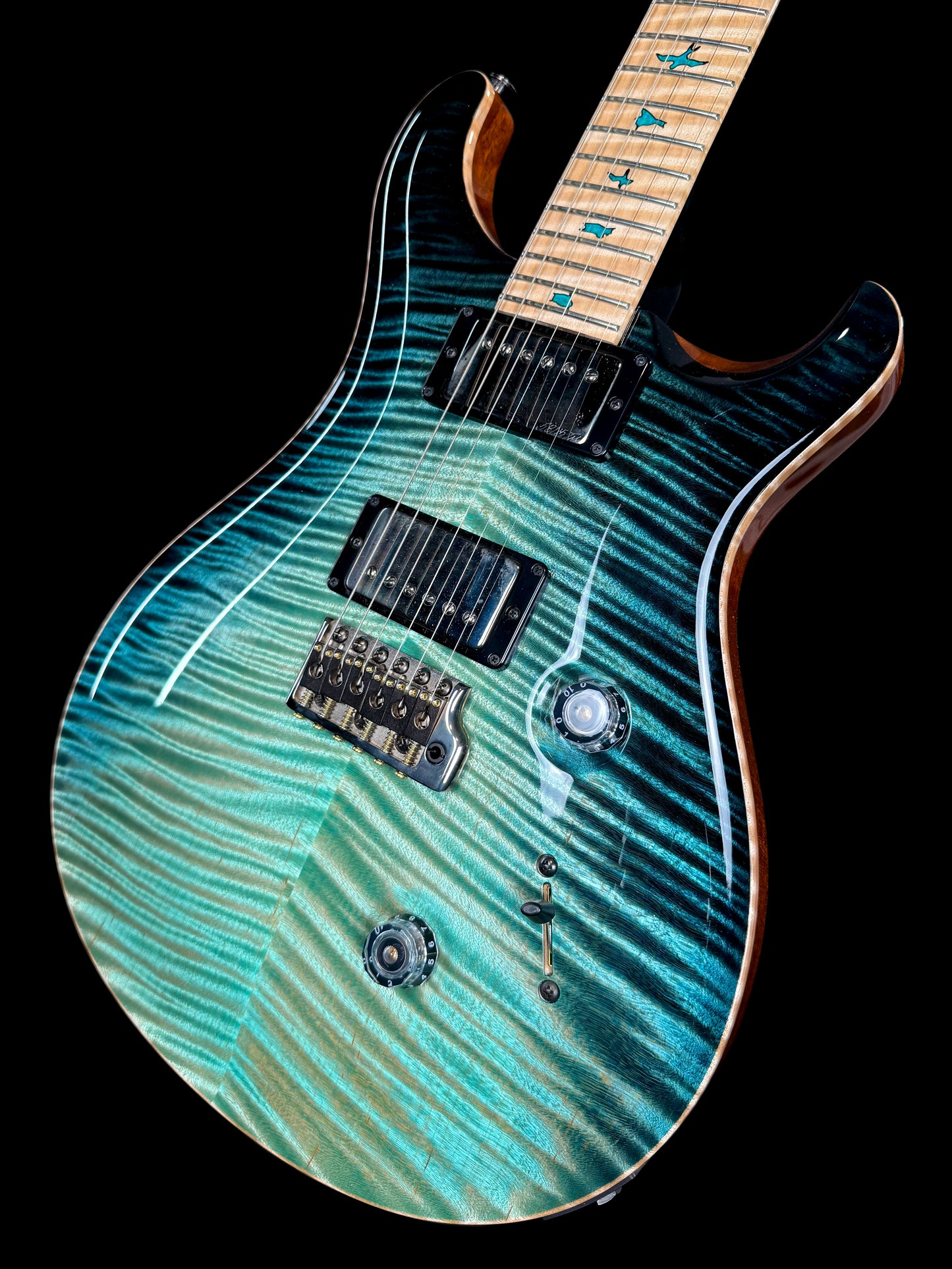 PRS Private Stock Custom 24 | Sub Zero Dragon's Breath Smoked Burst (Pre-Owned)