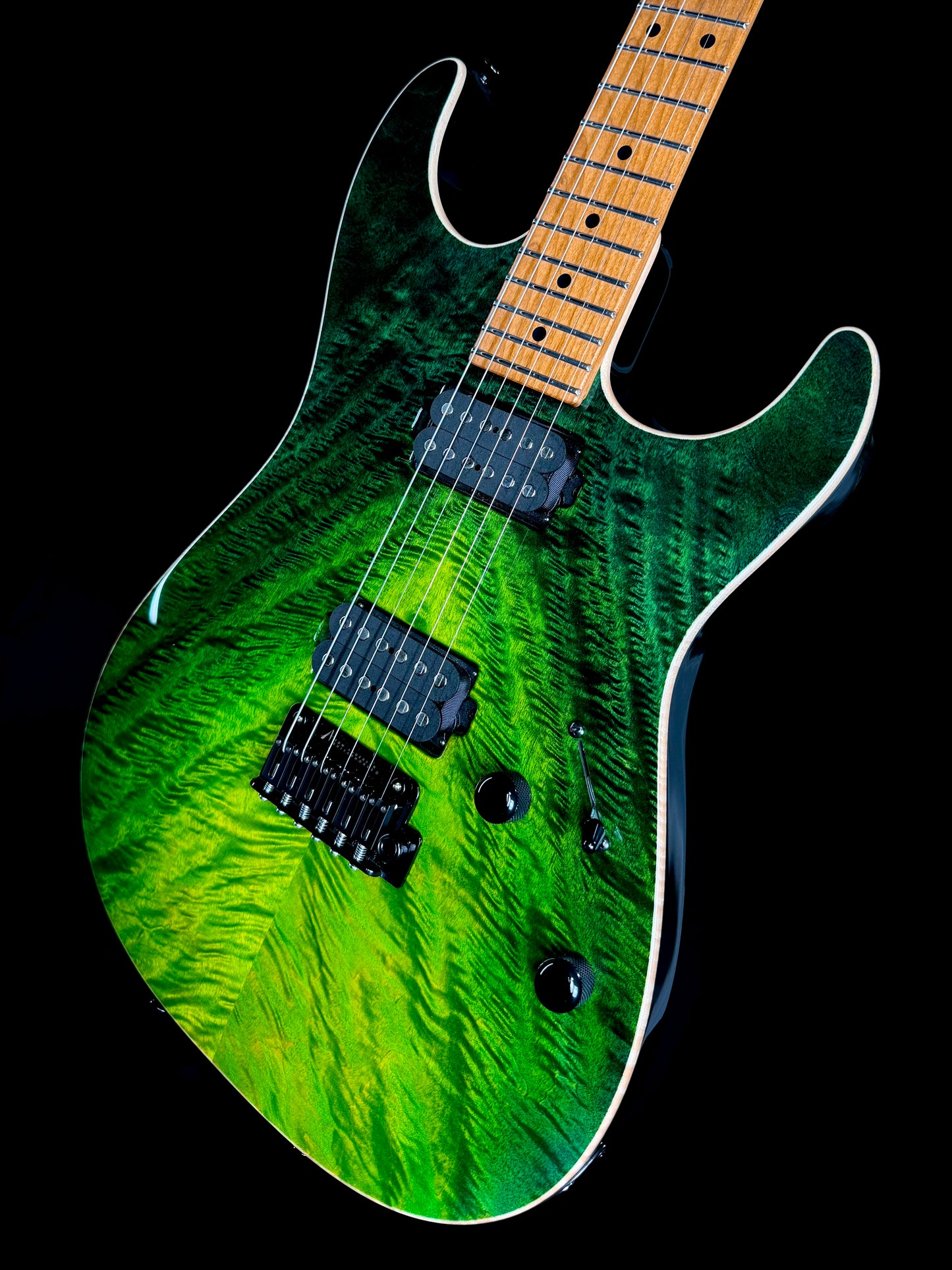 Tom Anderson Drop Top | Gamma Green WakeSurf with Binding (Special Selection Top)