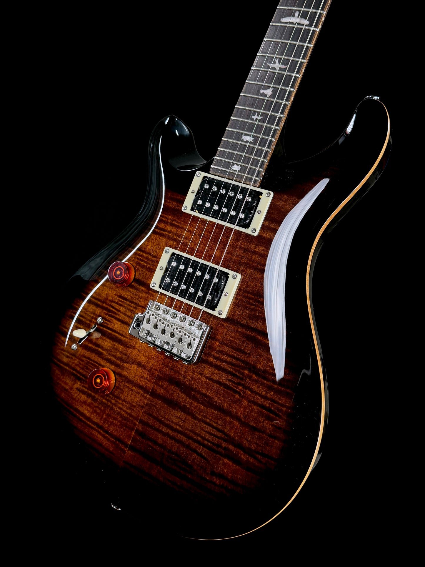 PRS SE Custom 24 "Lefty" | Black Gold Burst
