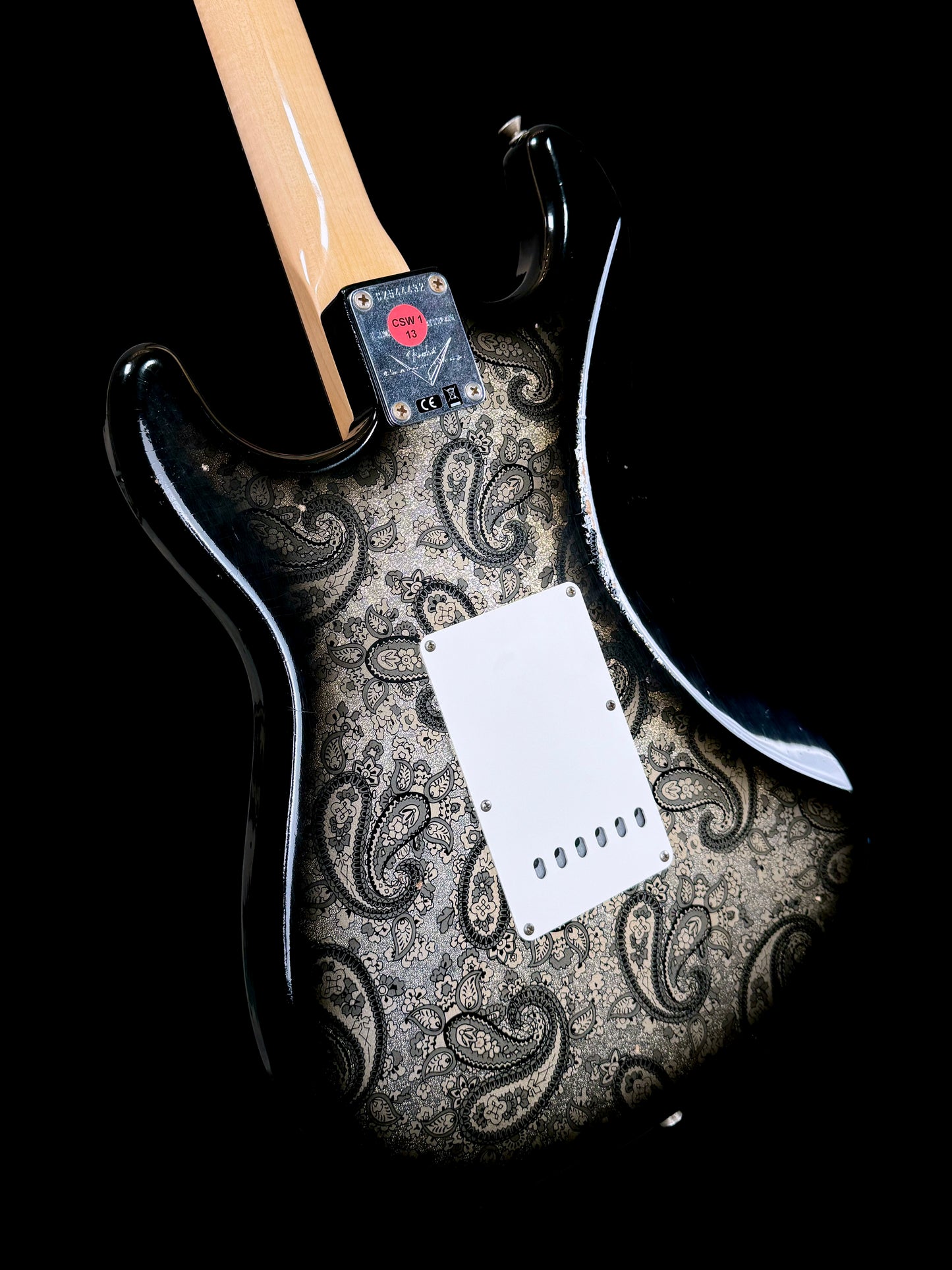 Fender Custom Shop 1969 Black Paisley Stratocaster Relic | Namm Limited Edition