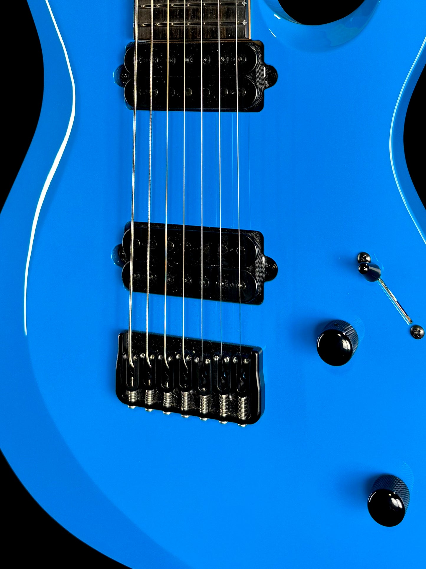 Kiesel Aries 7 Baritone | Grabber Blue