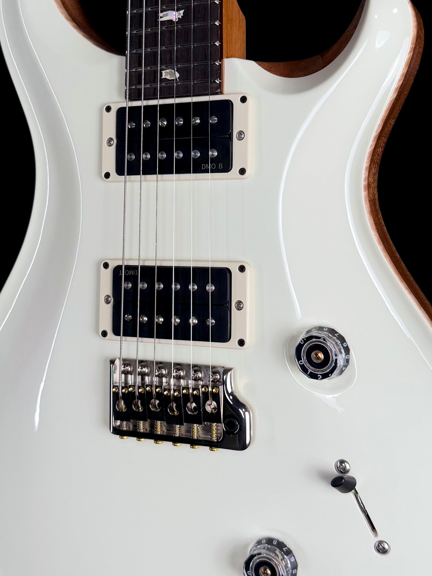 PRS Custom 24 | Antique White with Natural Back