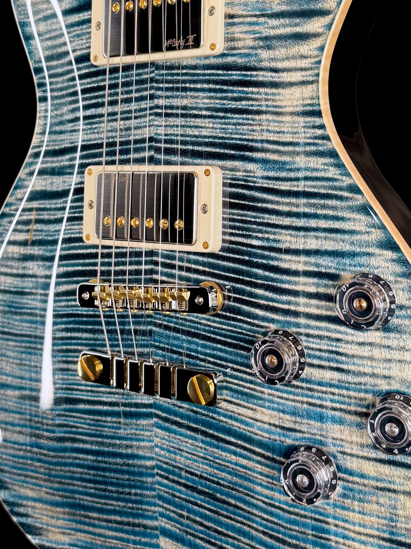PRS McCarty 594 Singlecut "10 Top" | Faded Whale Blue