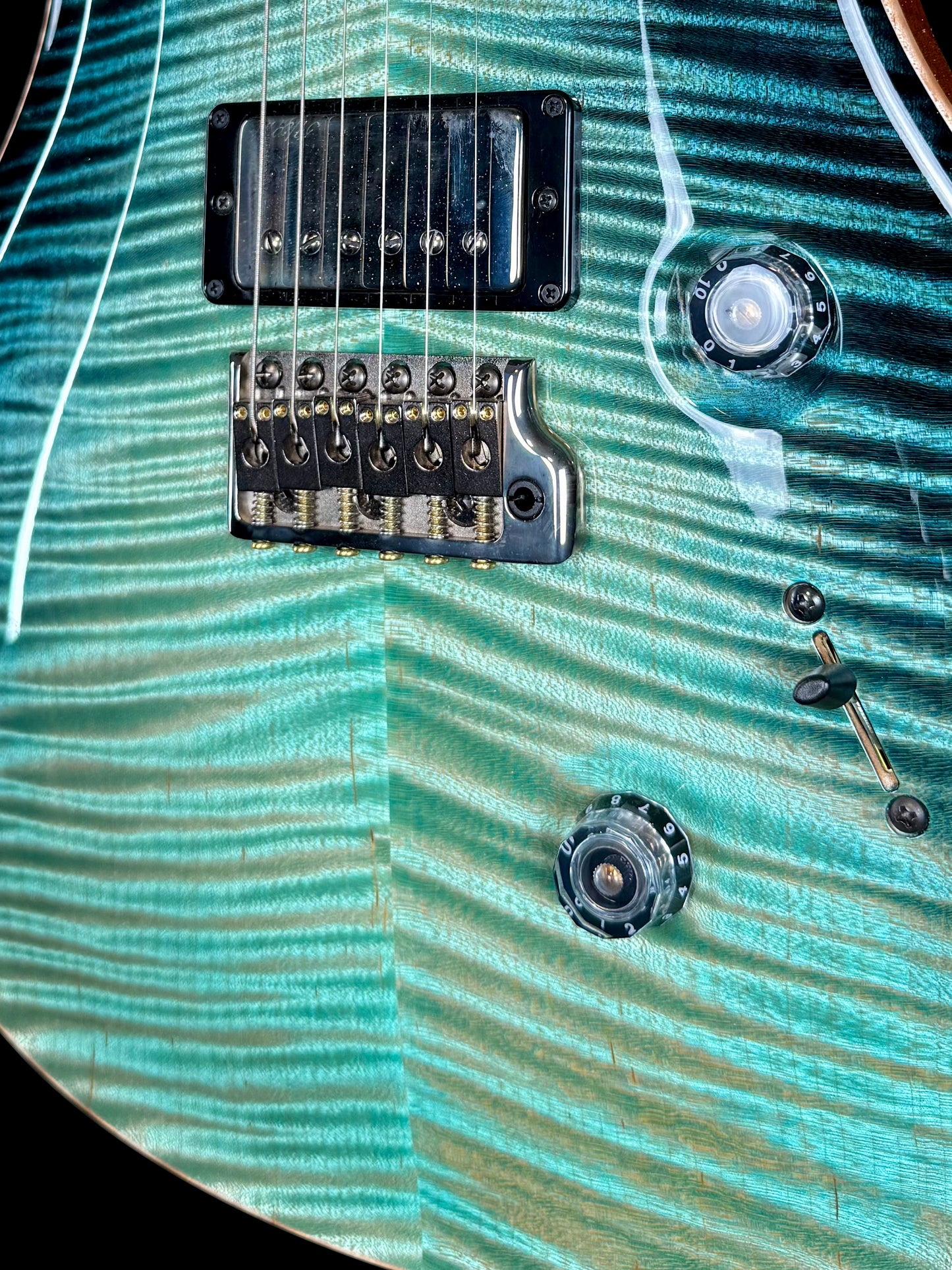 PRS Private Stock Custom 24 | Sub Zero Dragon's Breath Smoked Burst (Pre-Owned)