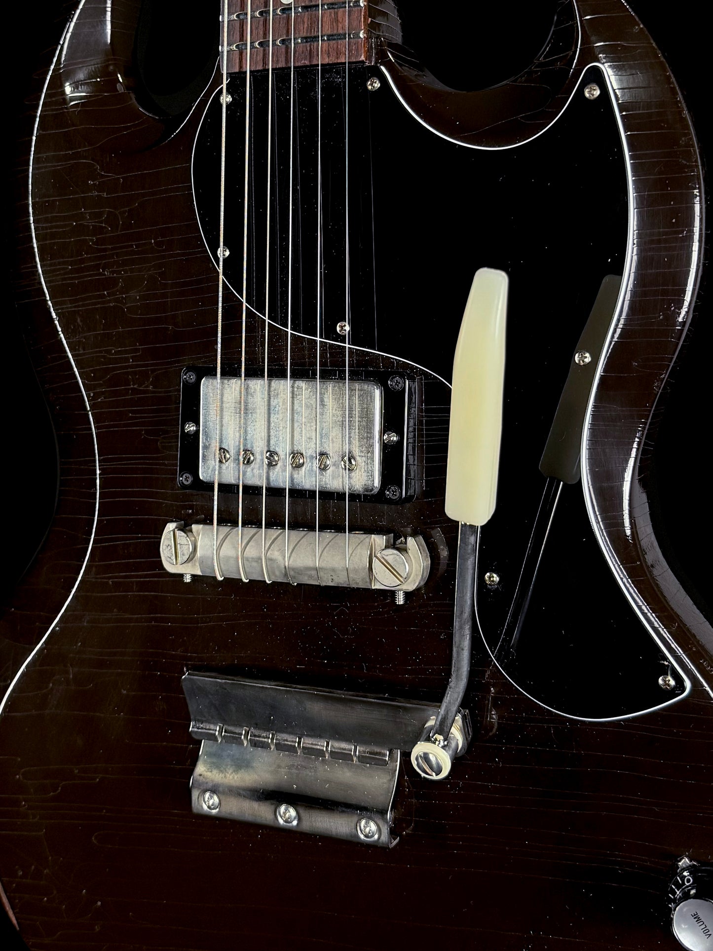 Gibson SG Junior Custom Murphy Lab | Oxblood