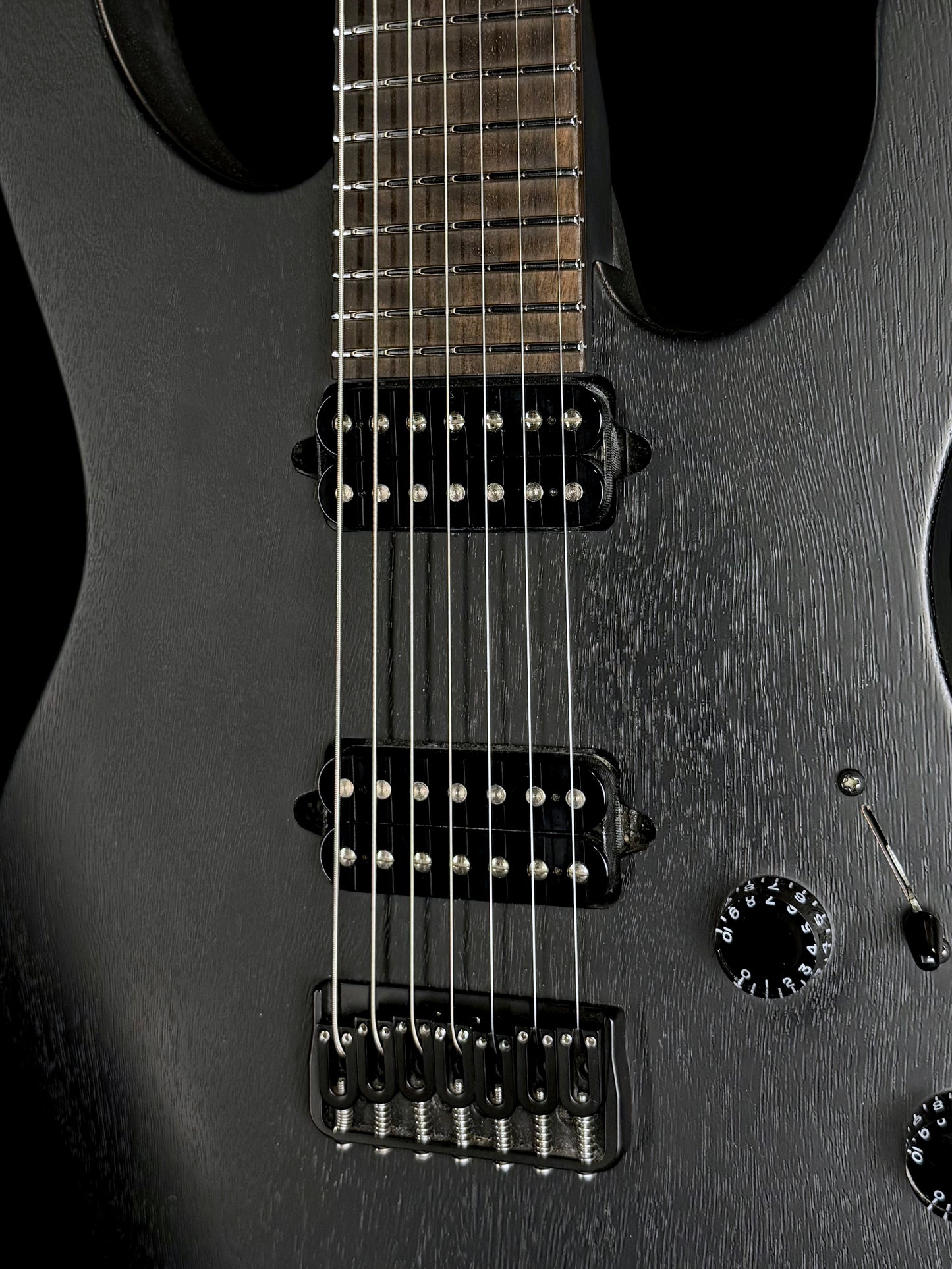 Suhr Modern Satin 7 Pro | Satin Black (Pre-Owned)
