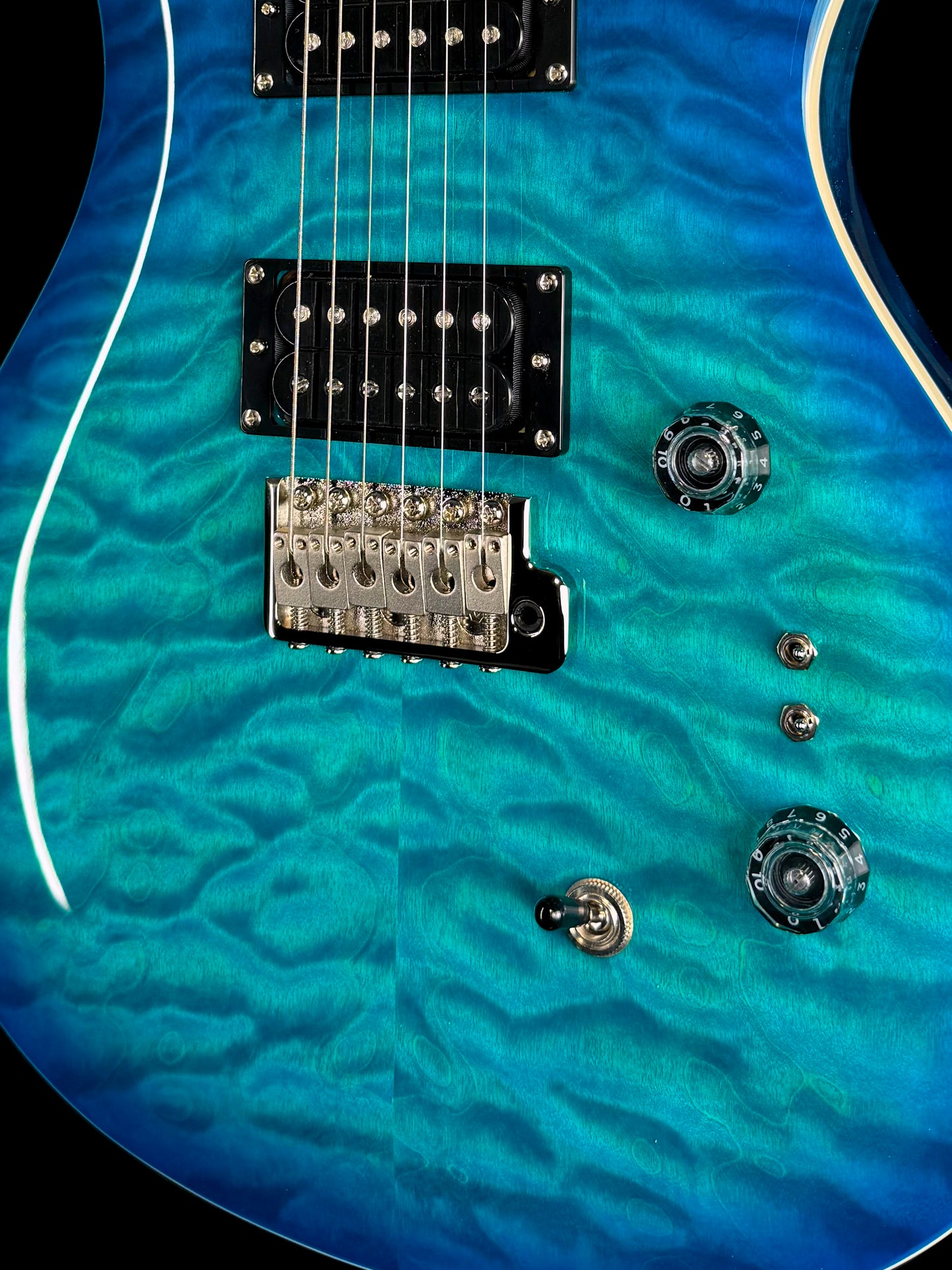 PRS SE Custom 24-08 Quilt | Lake Blue
