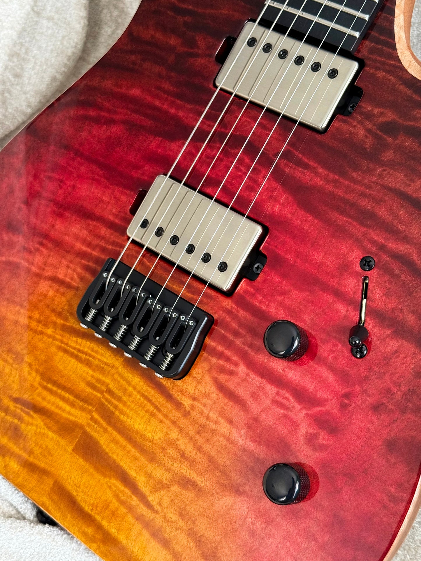 Mayones Duvell Elite 6 | Custom Color Fire Fade