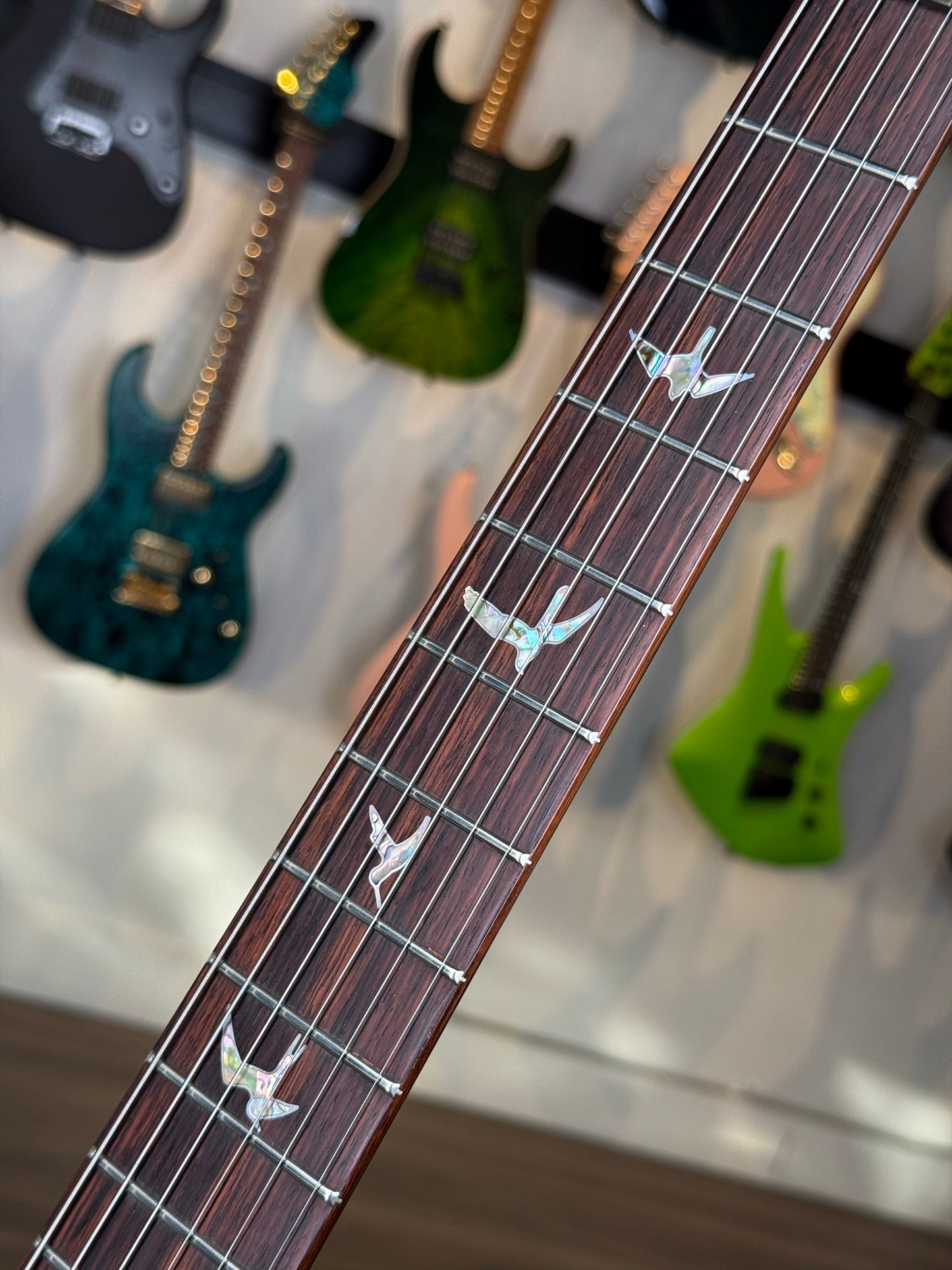 PRS 40th Anniversary Special Semi Hollow Wood Library "Artist Top" | Custom Purple Microburst