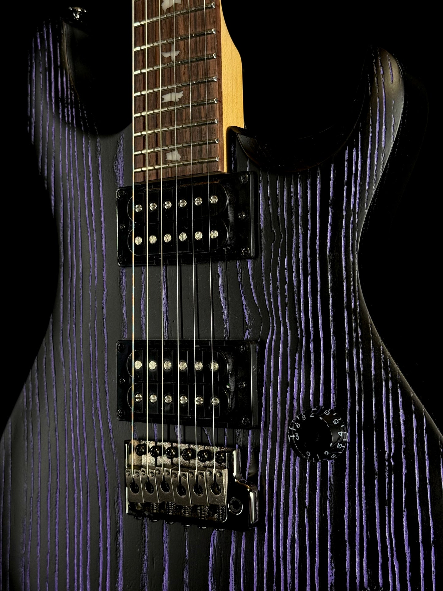 PRS SE Swamp Ash CE 24 "Sandblasted" Limited Edition | Sandblasted Purple