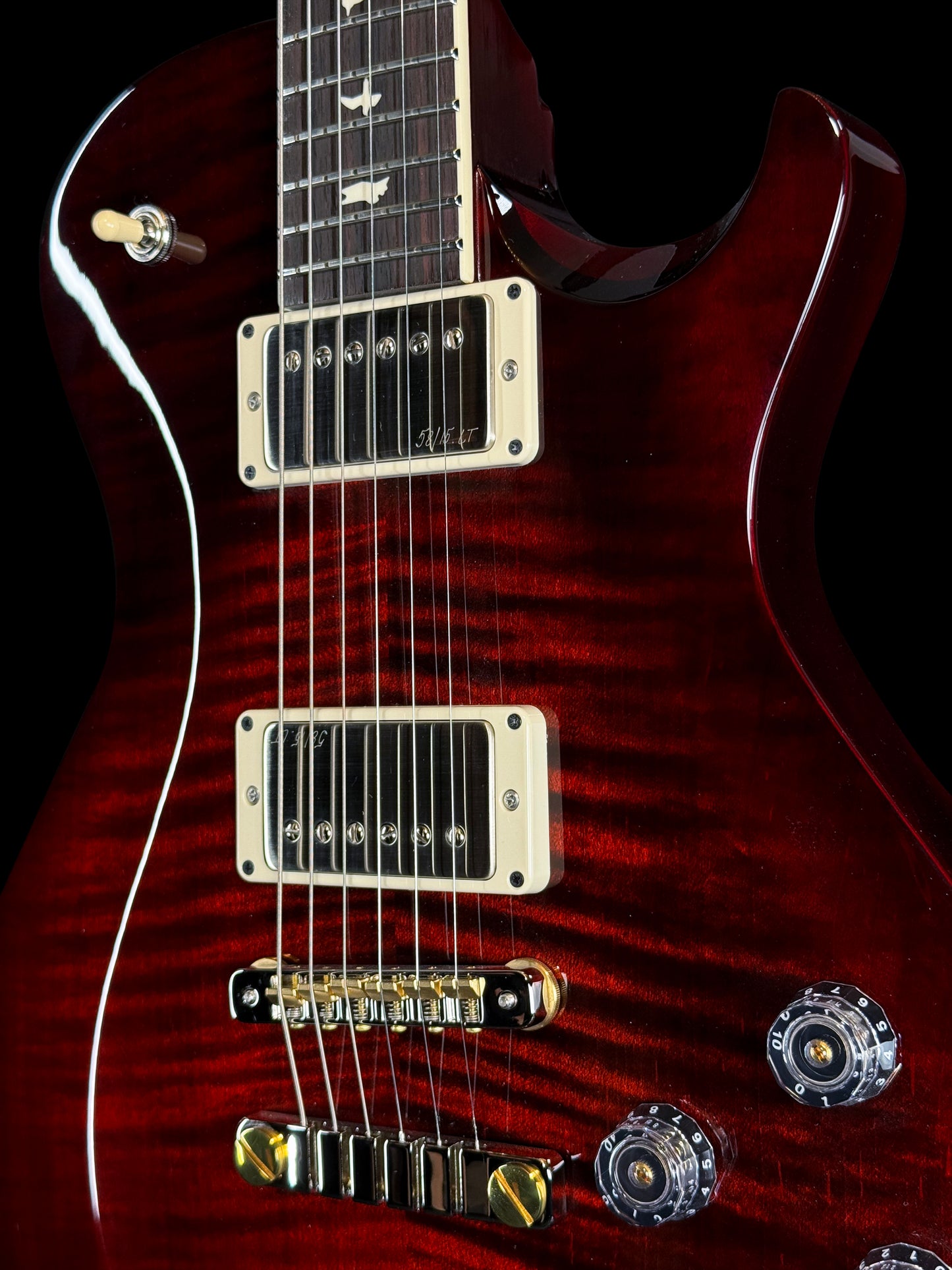 PRS S2 McCarty 594 Singlecut | Fire Red Burst