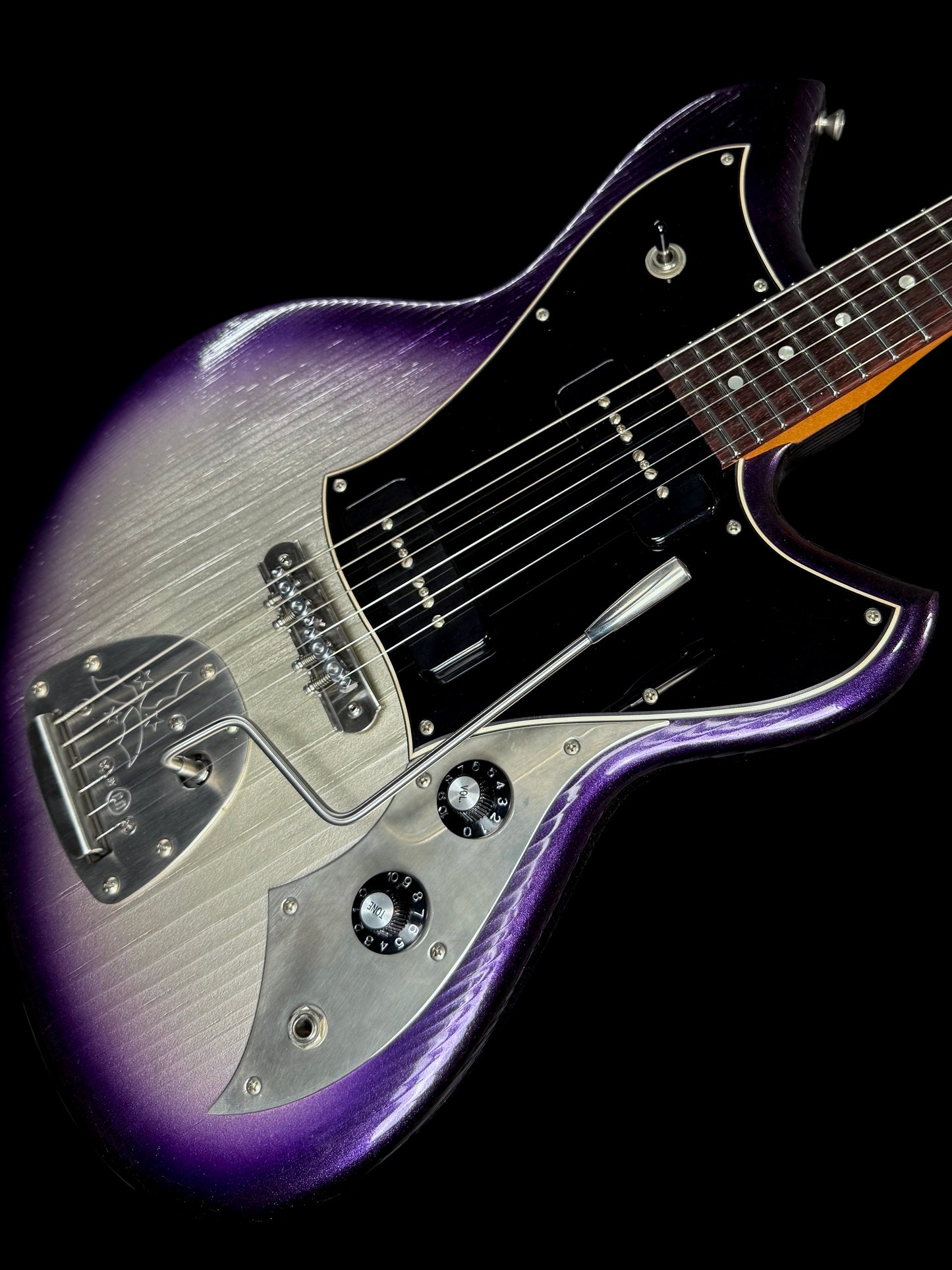 Novo Guitars Serus J Custom | Purple Stranger Burst