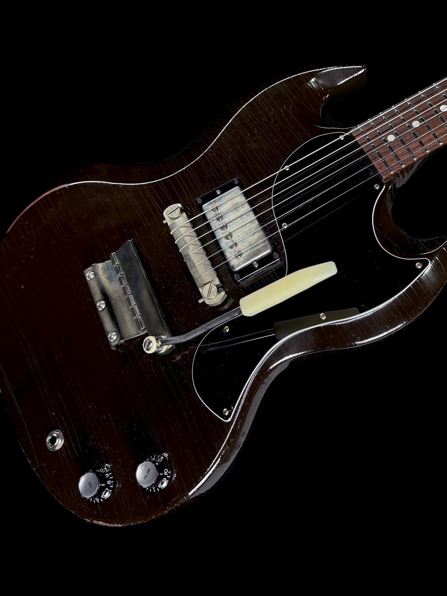 Gibson SG Junior Custom Murphy Lab | Oxblood