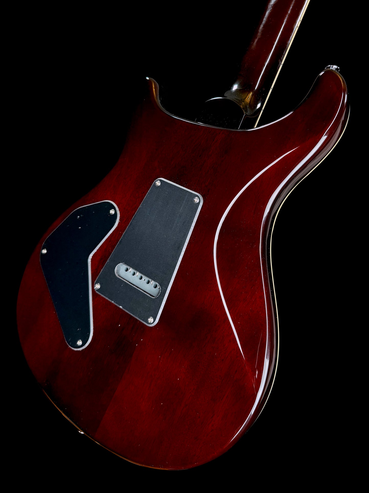 PRS SE Custom 24 Semi-Hollow Piezo | Orange Tiger Smokeburst