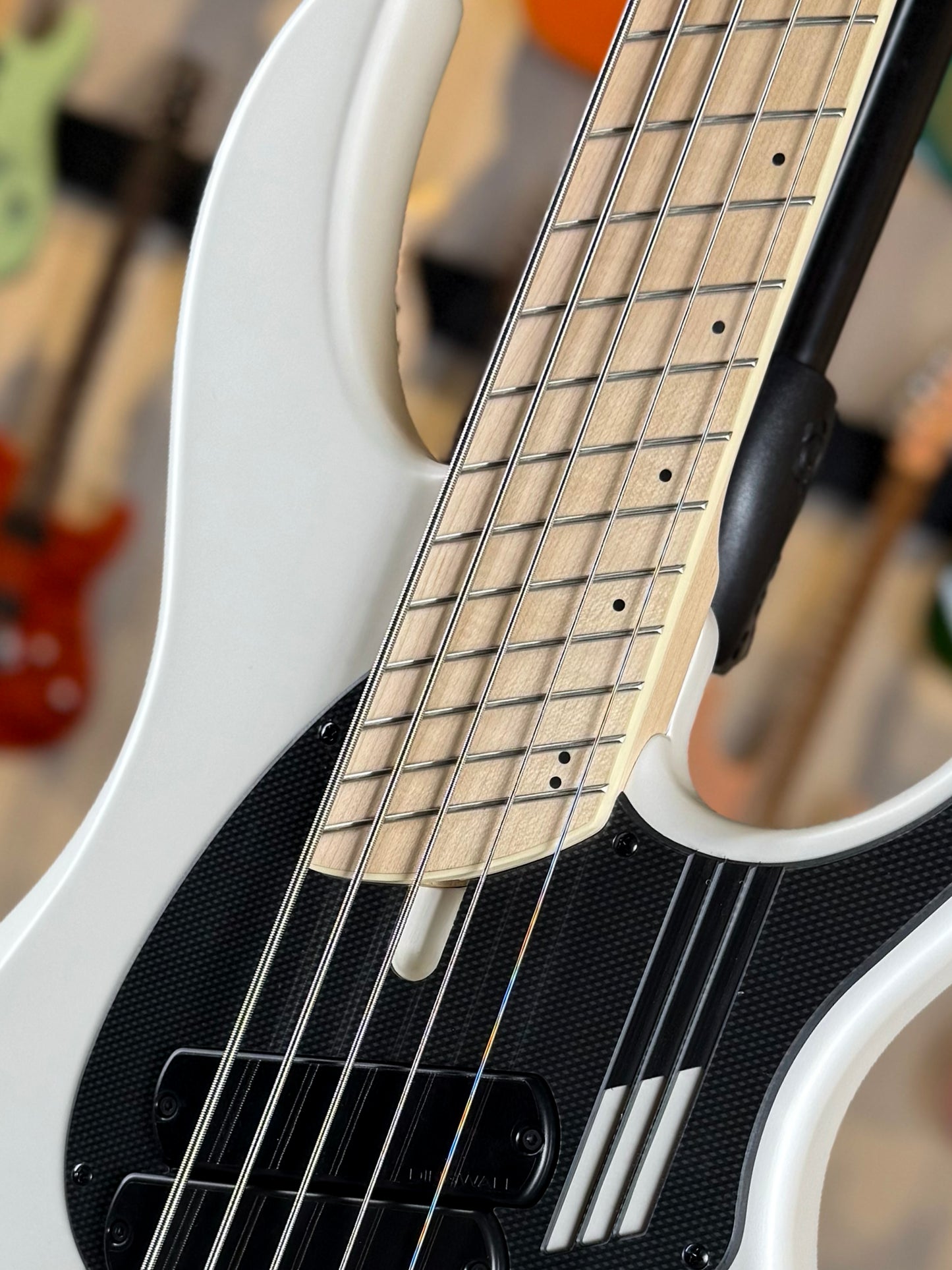 Dingwall Guitars Adam "Nolly" Getgood NG Signature 5 String | Matte Ducati White Pearl