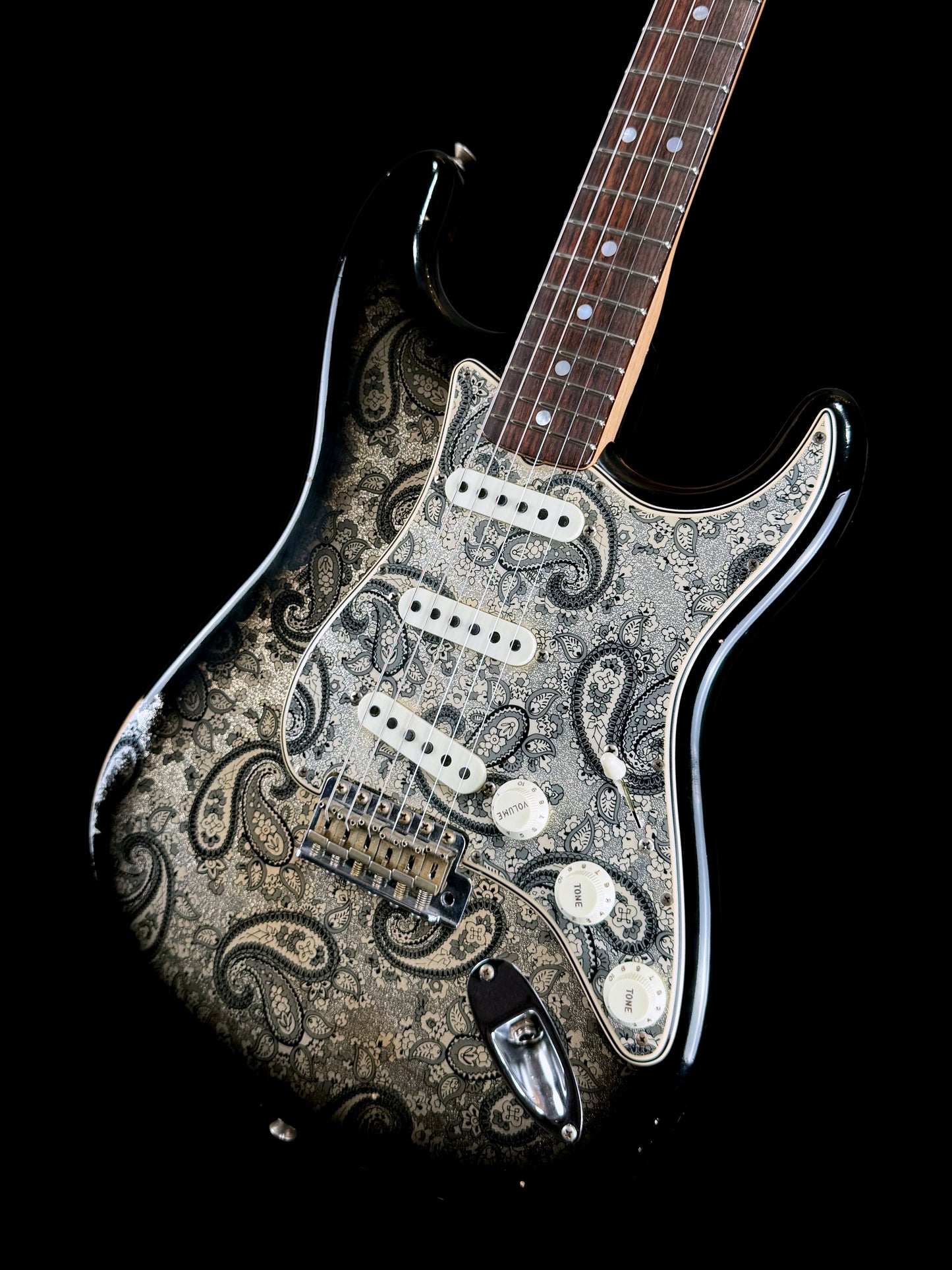 Fender Custom Shop 1969 Black Paisley Stratocaster Relic | Namm Limited Edition