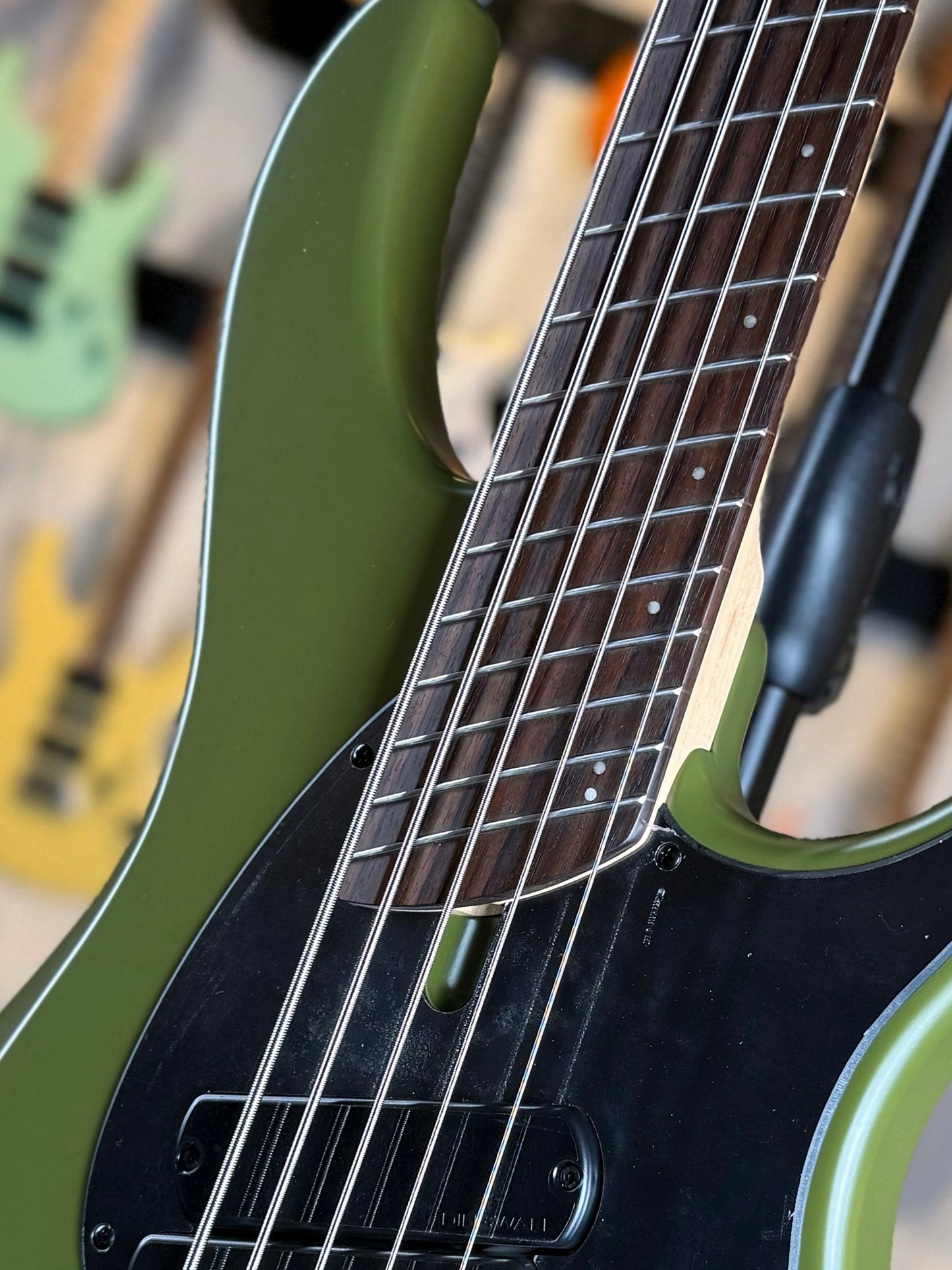 Dingwall Guitars Kyle Konkiel Signature Combustion Limited Edition 5 String | Matte Army Green