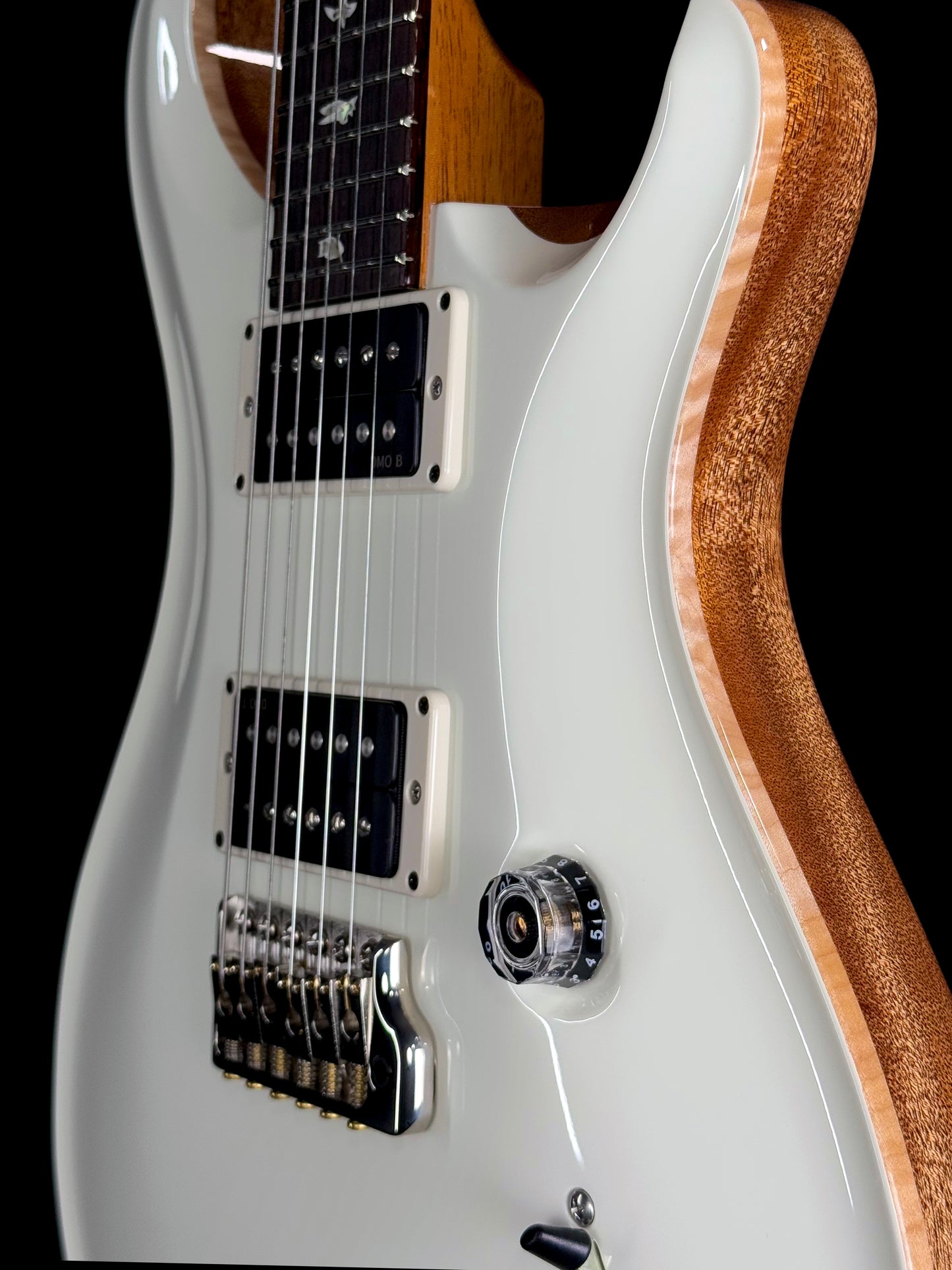 PRS Custom 24 | Antique White with Natural Back