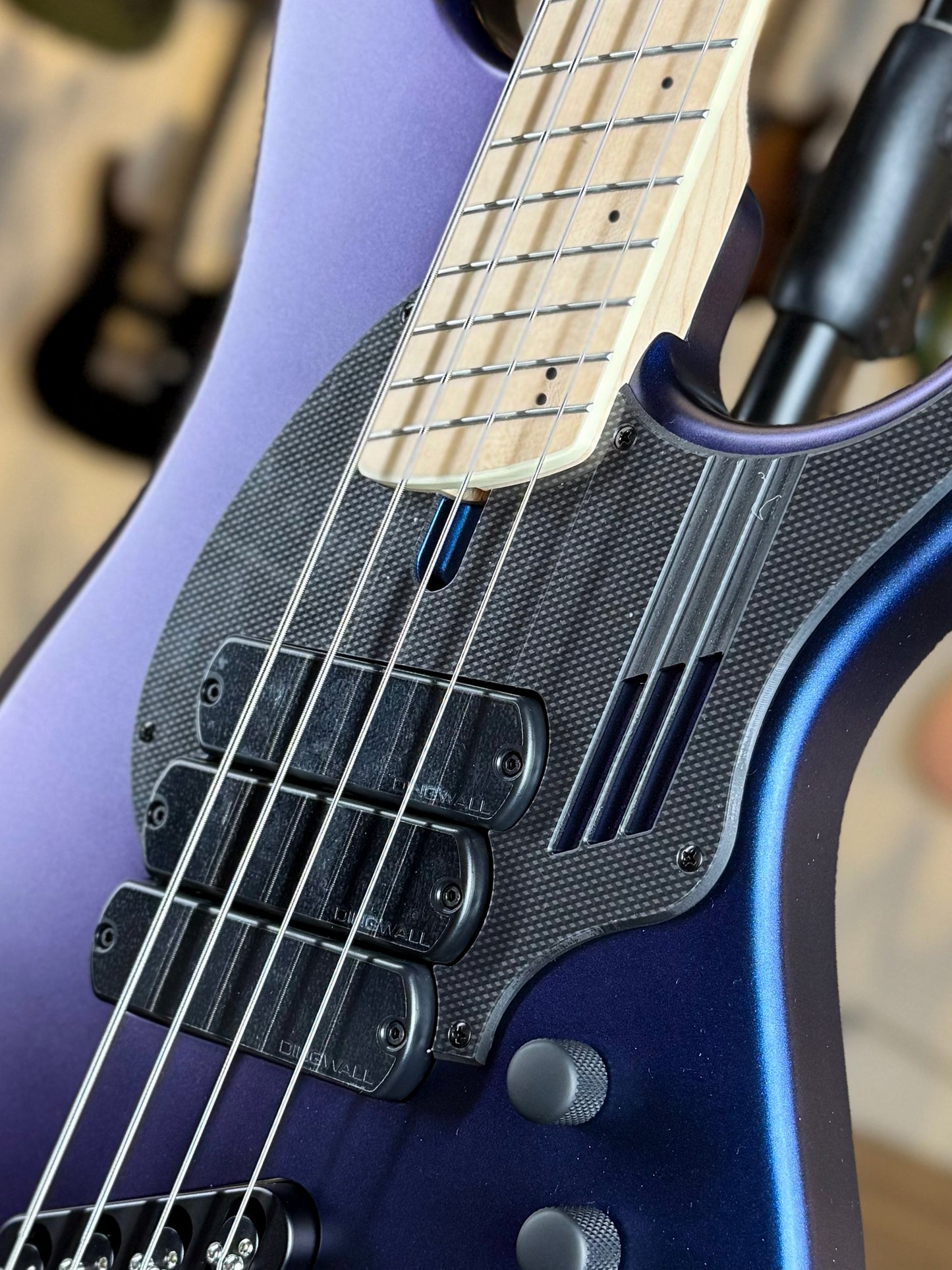 Dingwall Guitars Adam "Nolly" Getgood NG Signature 4 String | Matte Blue To Purple Colorshift (Canada Exclusive Limited Edition)