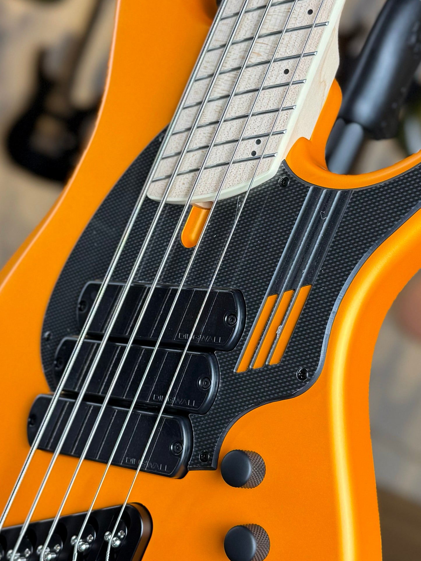 Dingwall Guitars Adam "Nolly" Getgood NG Signature 5 String | Lamborghini Orange (Limited Edition)