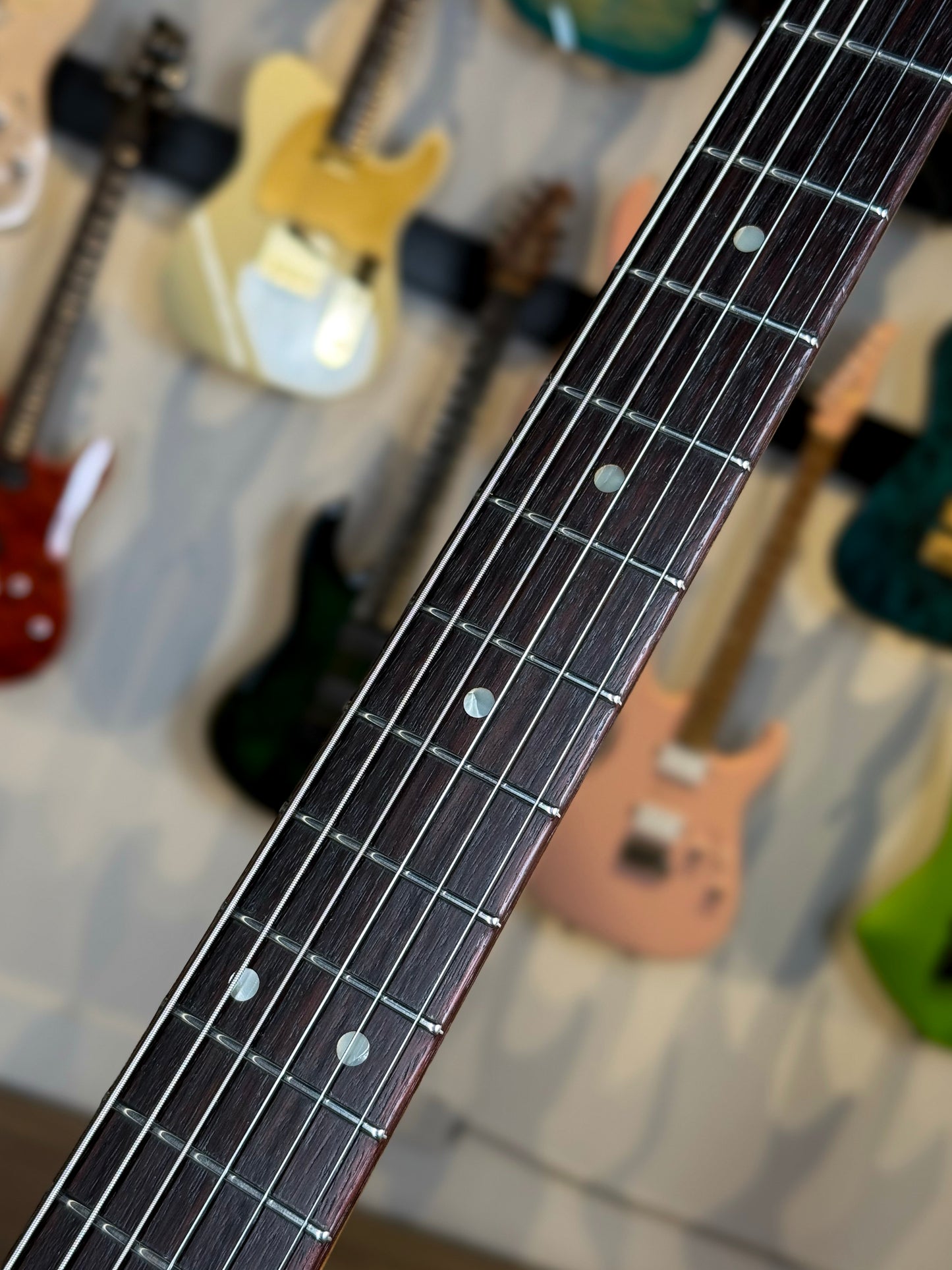 Novo Guitars Serus J Baritone Nucleus NAMM 2026 Limited Edition | Dennis Fano Signature | Inca Burst