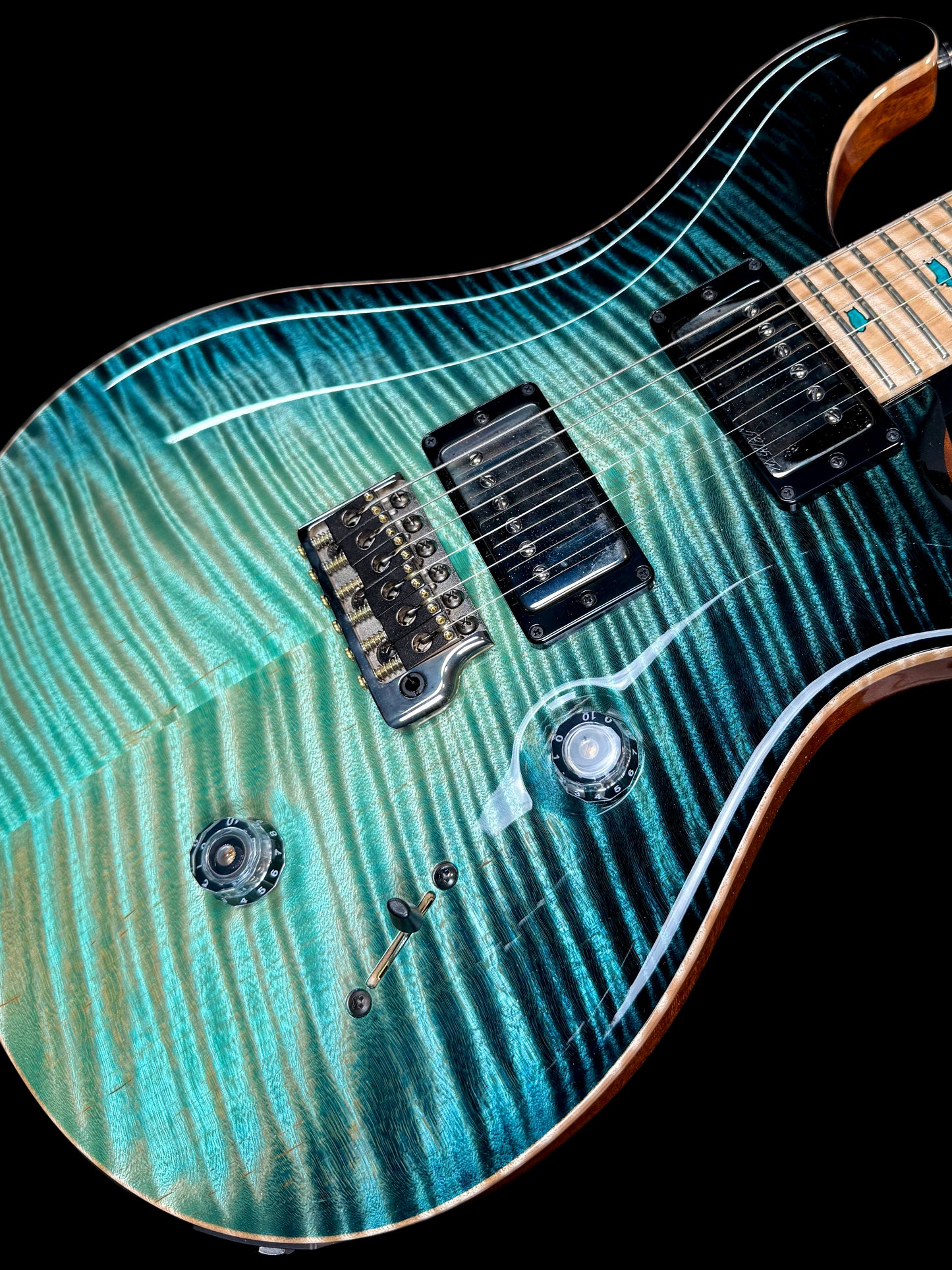 PRS Private Stock Custom 24 | Sub Zero Dragon's Breath Smoked Burst (Pre-Owned)